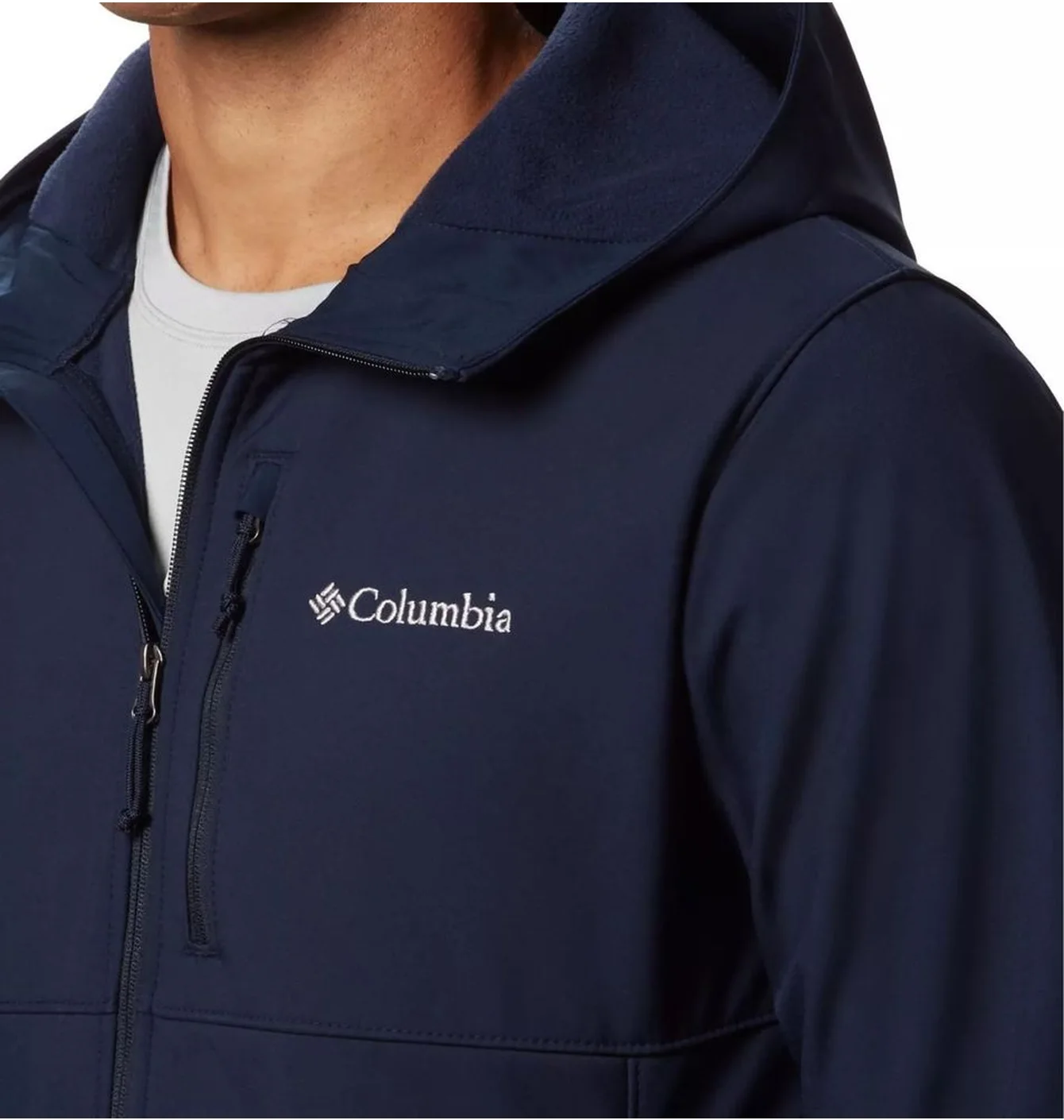 Толстовка чоловіча Columbia Ascender™ Hooded Softshell Jacket Blue 1556551-464