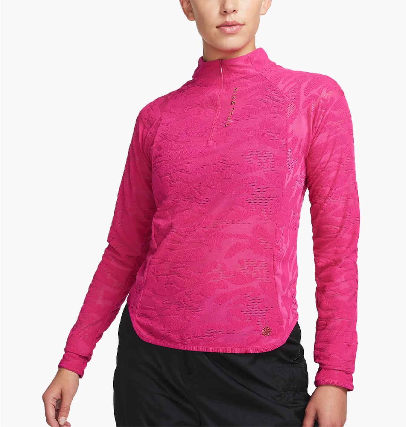 Кофта жіноча Nike Trail Midlayer Pink FB7637-615
