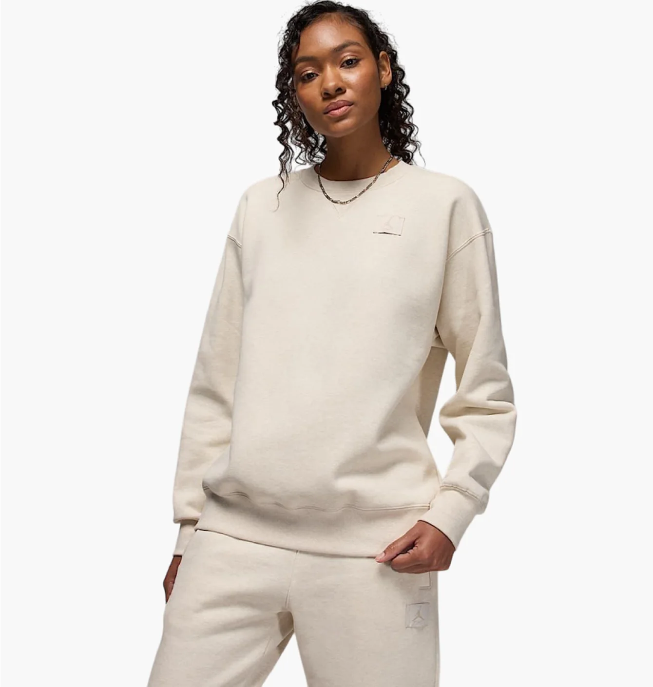 Світшот жіночий Air Jordan Flight Fleece Beige FV7053-104