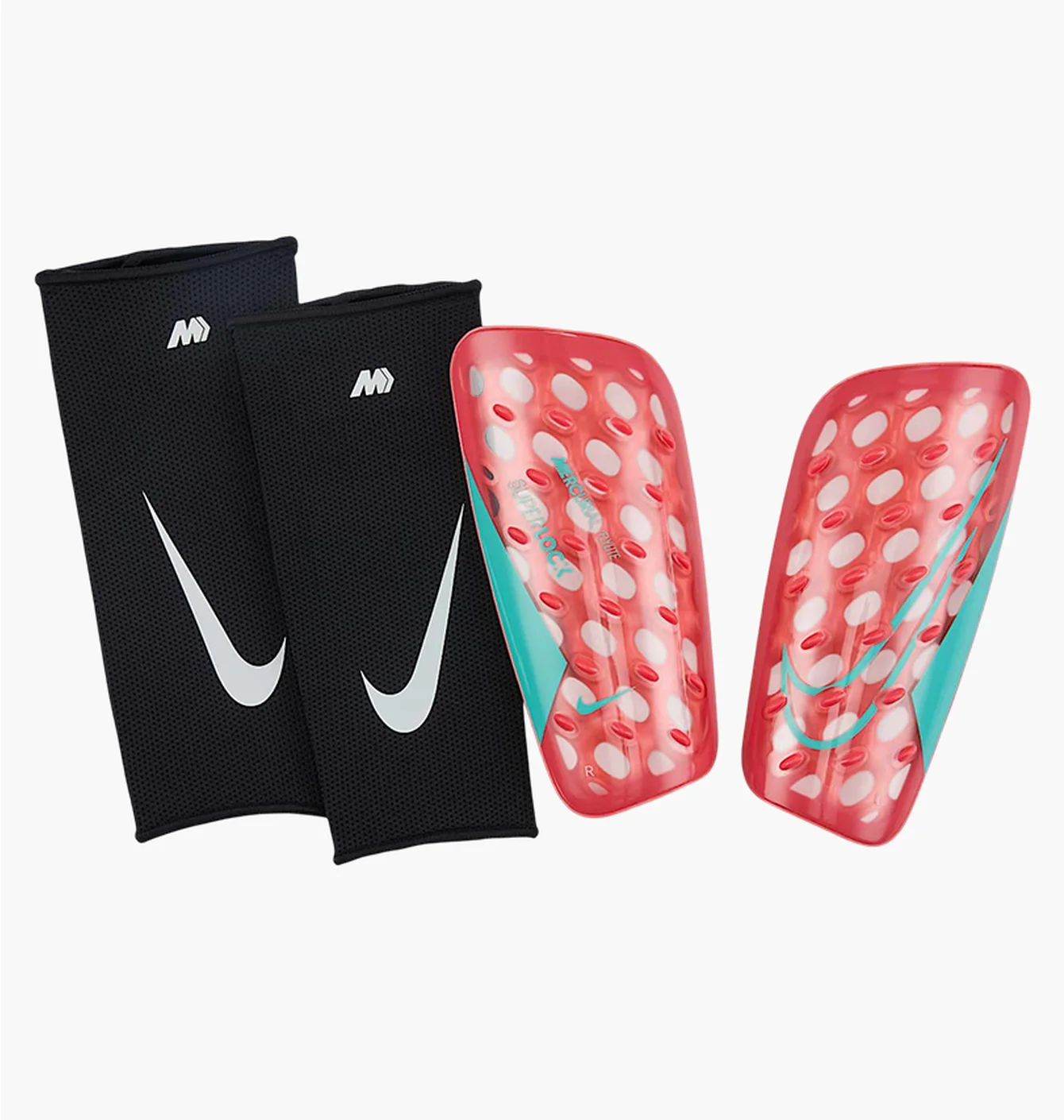 Щитки унісекс Nike Mercurial Flylite Superlock Red/Black DN3608-850