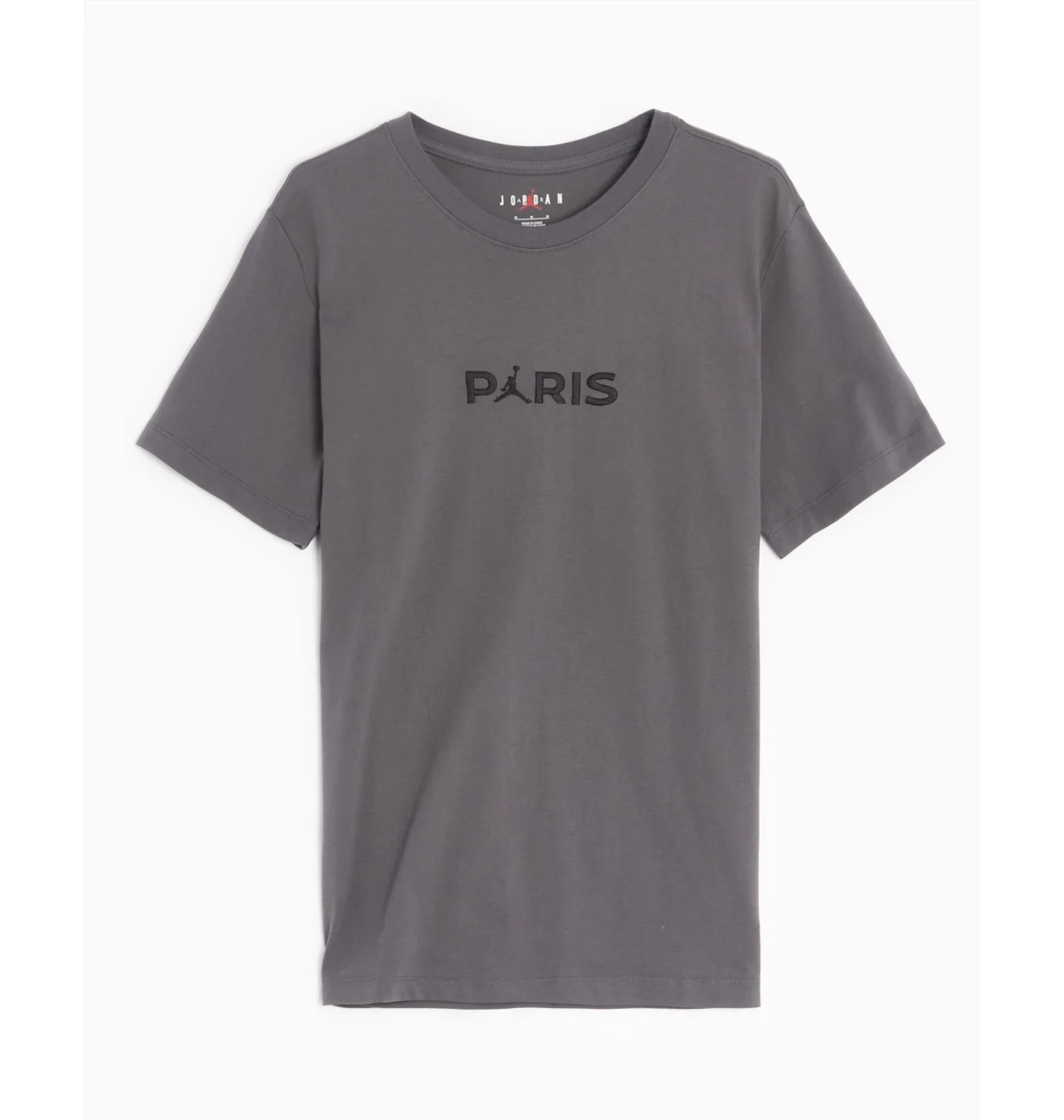 Футболка чоловіча Air Jordan X Psg Wordmark T-Shirt Grey DZ2940-068