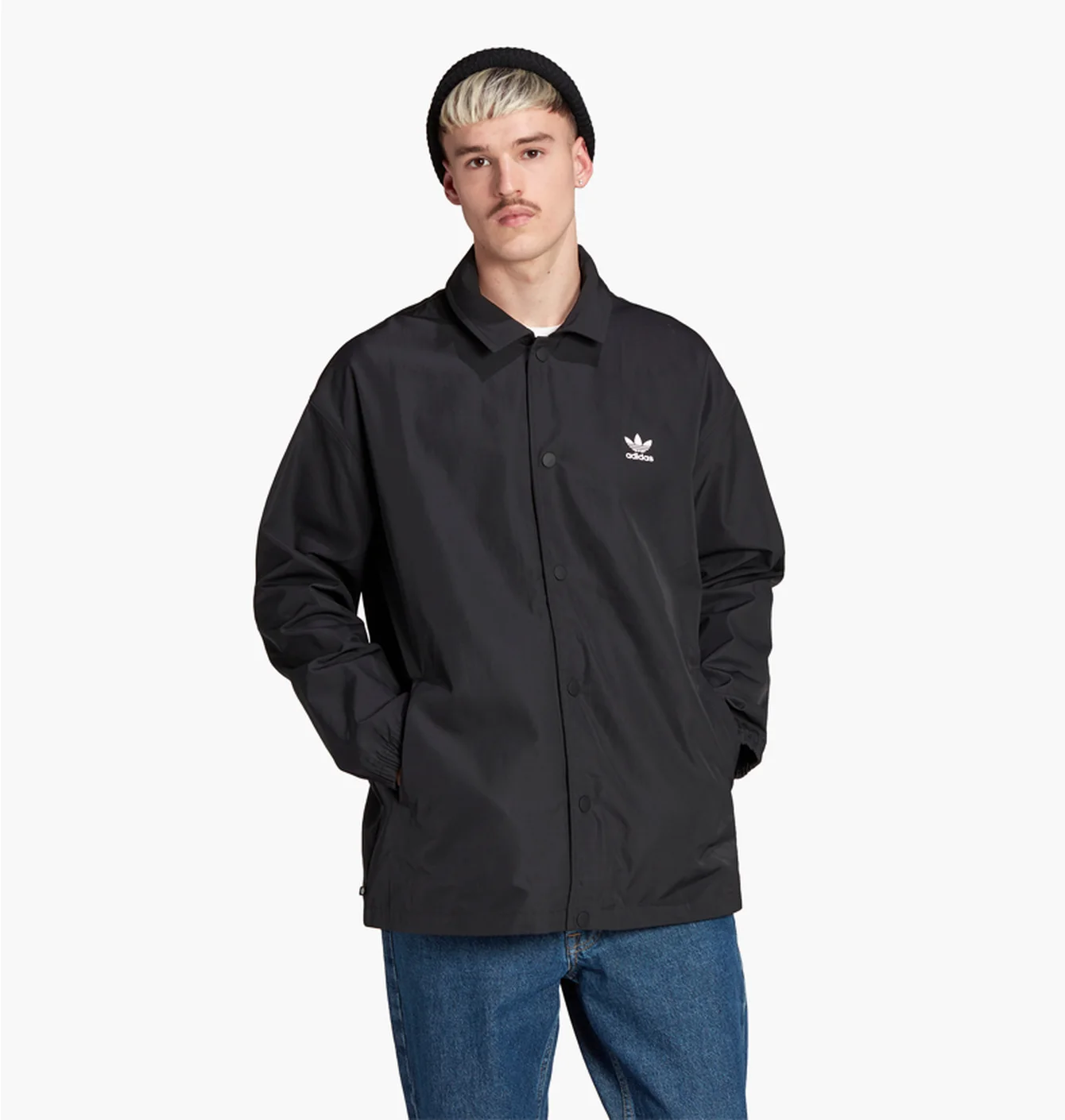 Куртка чоловіча Adidas Adicolor Classics Trefoil Coach Jacket Black Ia6371