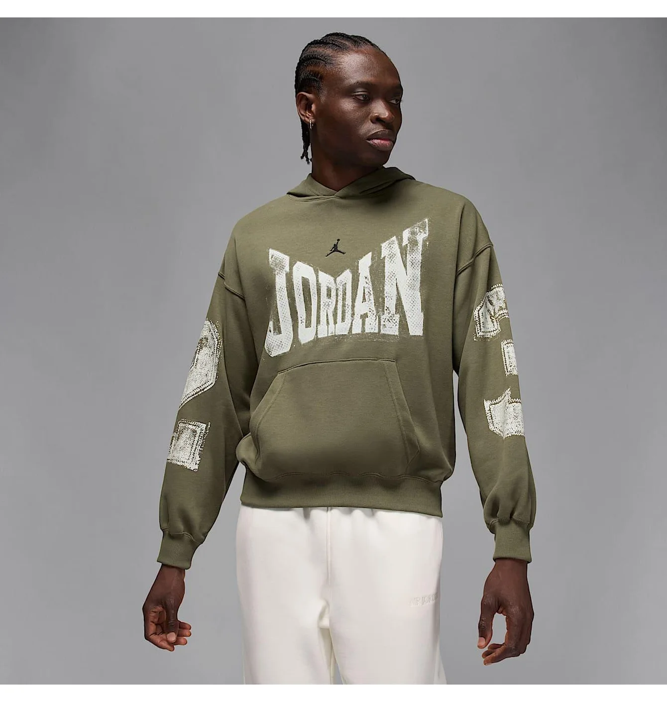 Худі чоловіче Air Jordan Brooklyn Olive HV0093-222