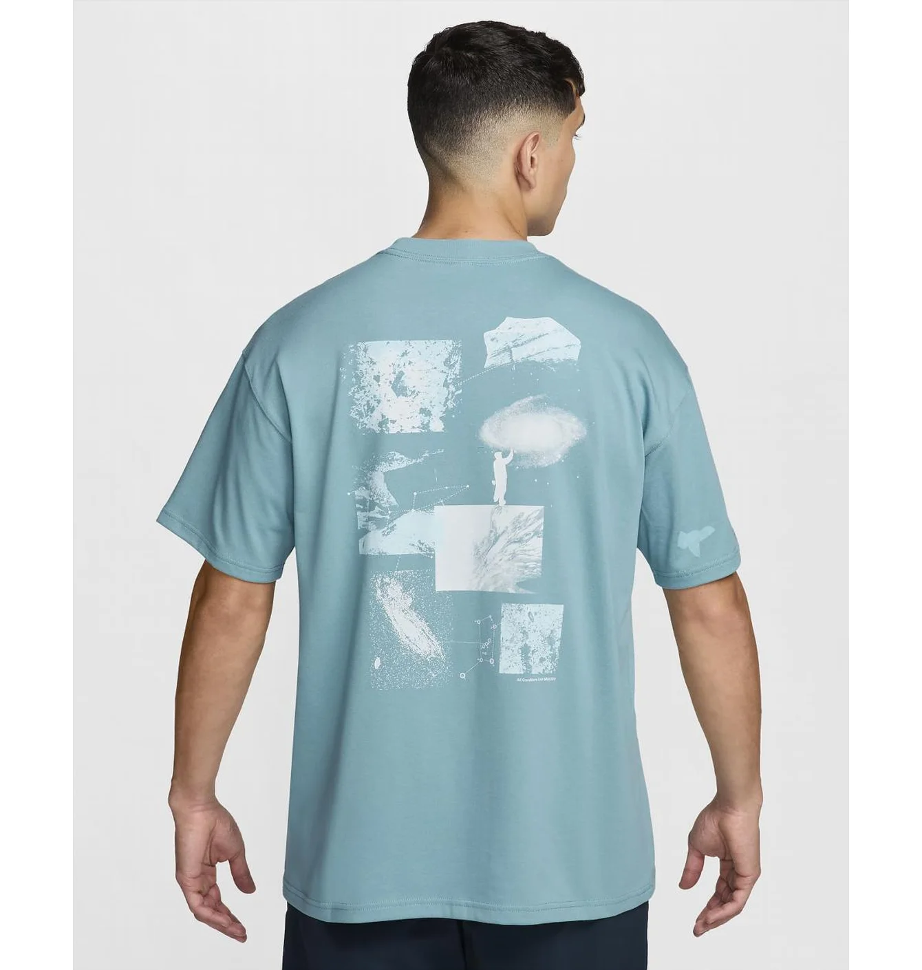 Футболка чоловіча Nike T-Shirt Dri-Fit Acg Light Blue FZ5275-464