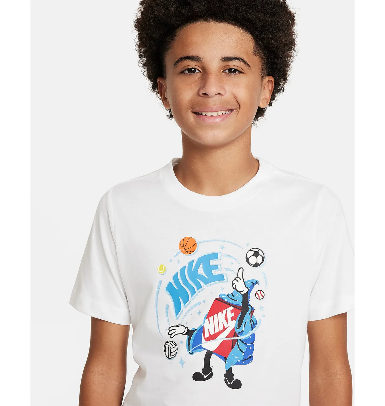 Футболка дитяча Nike K Nsw Tee Boxy 1 White FN9614-100