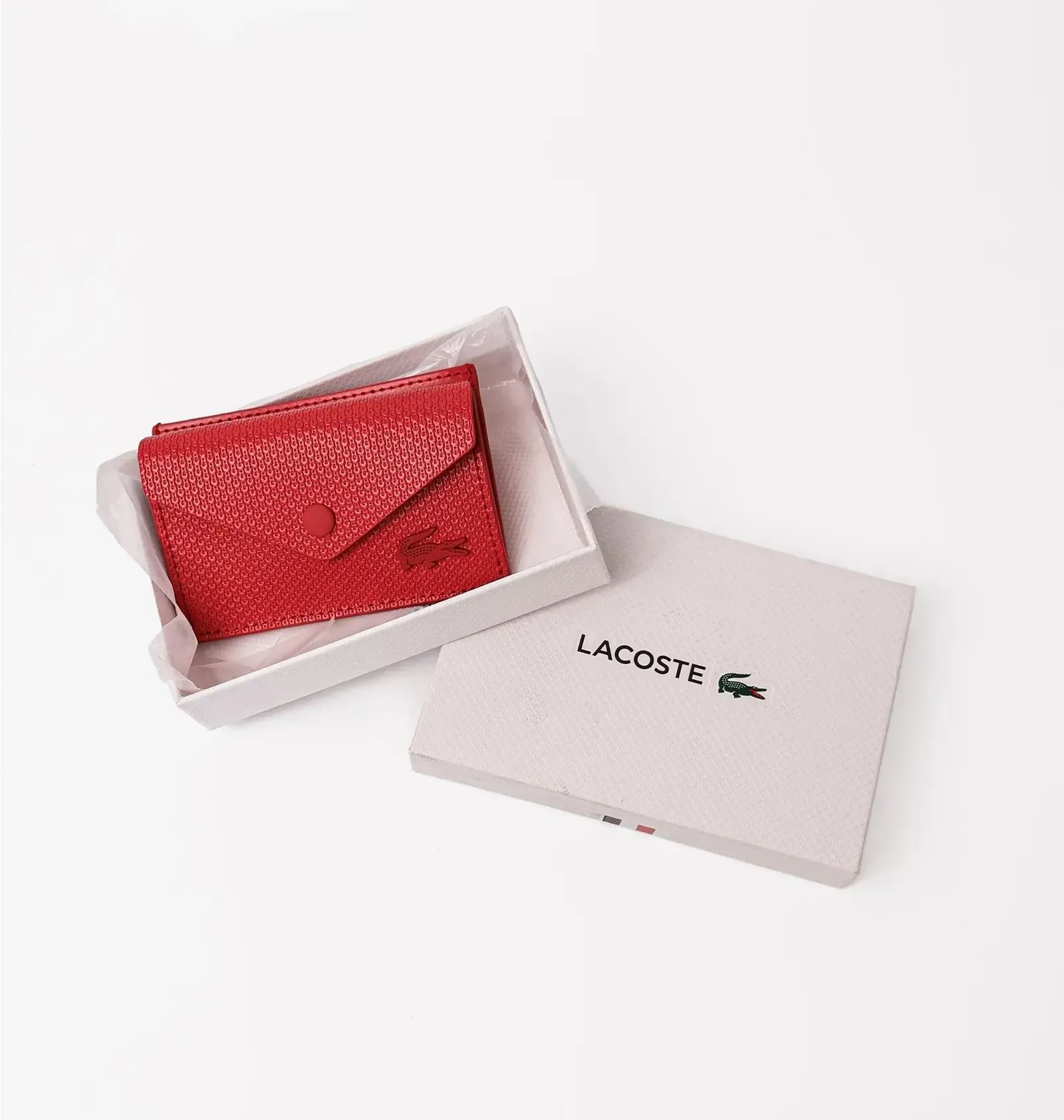 Гаманець Lacoste Chantaco Red (NF3568LZ280)