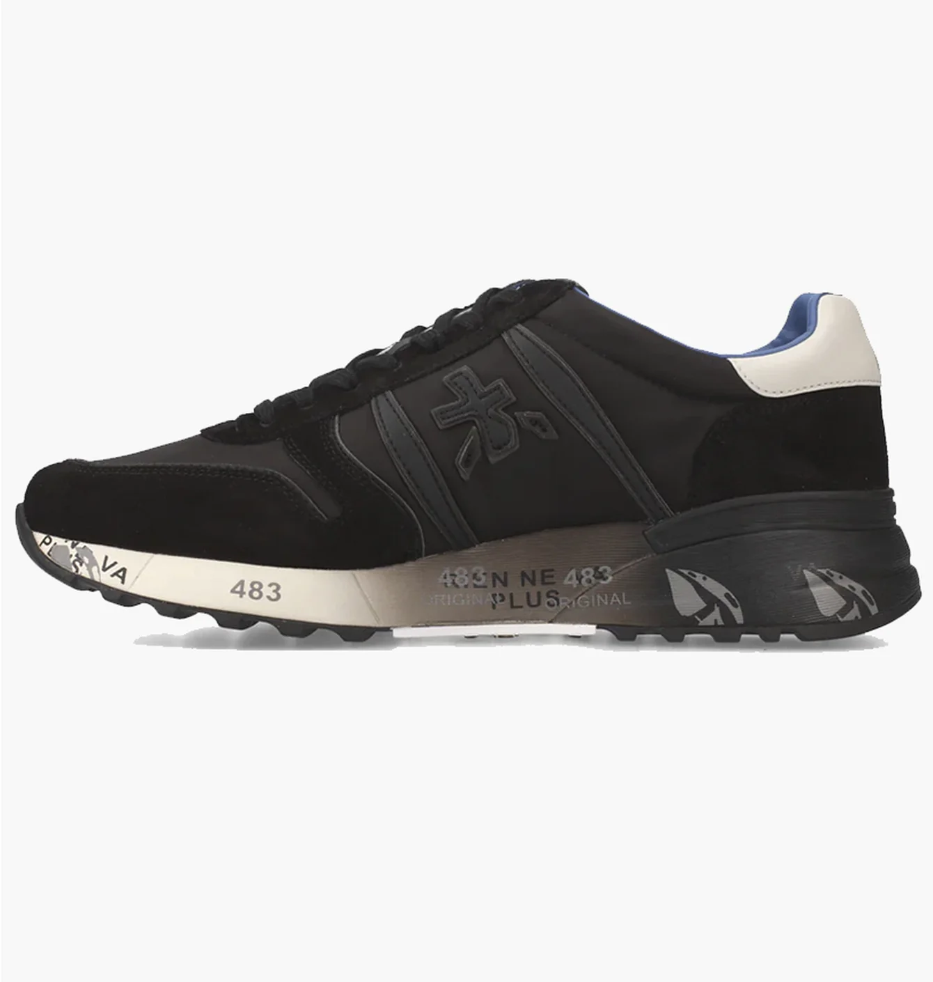Кросівки чоловічі Premiata MenS Sneaker Lander Black LANDER-7079