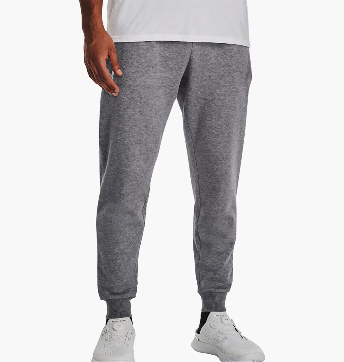 Штани чоловічі Under Armour Rival Fleece Joggers-Gry Grey 1379774-025