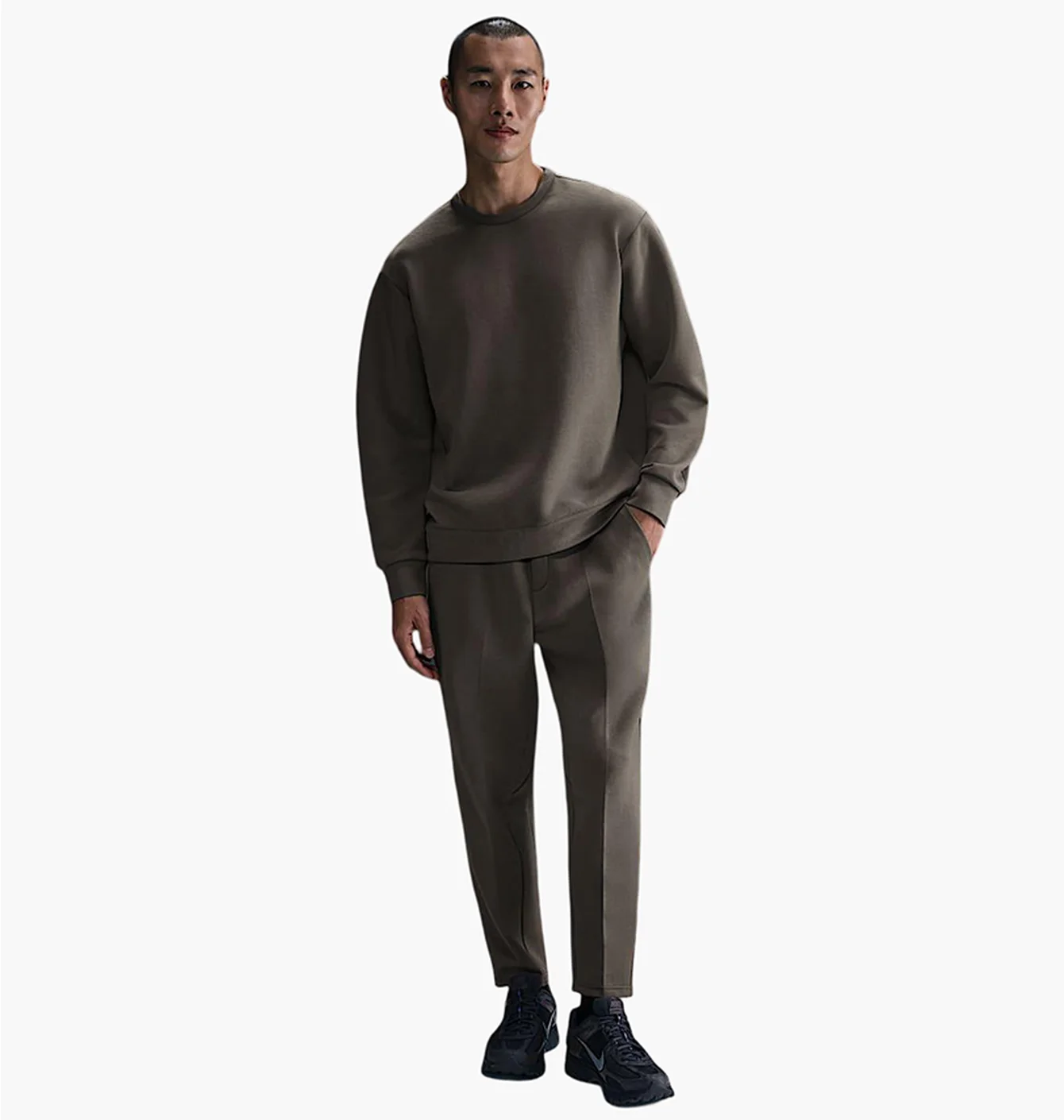 Світшот чоловічий Nike Df Etc Is Crew Olive HQ6964-289
