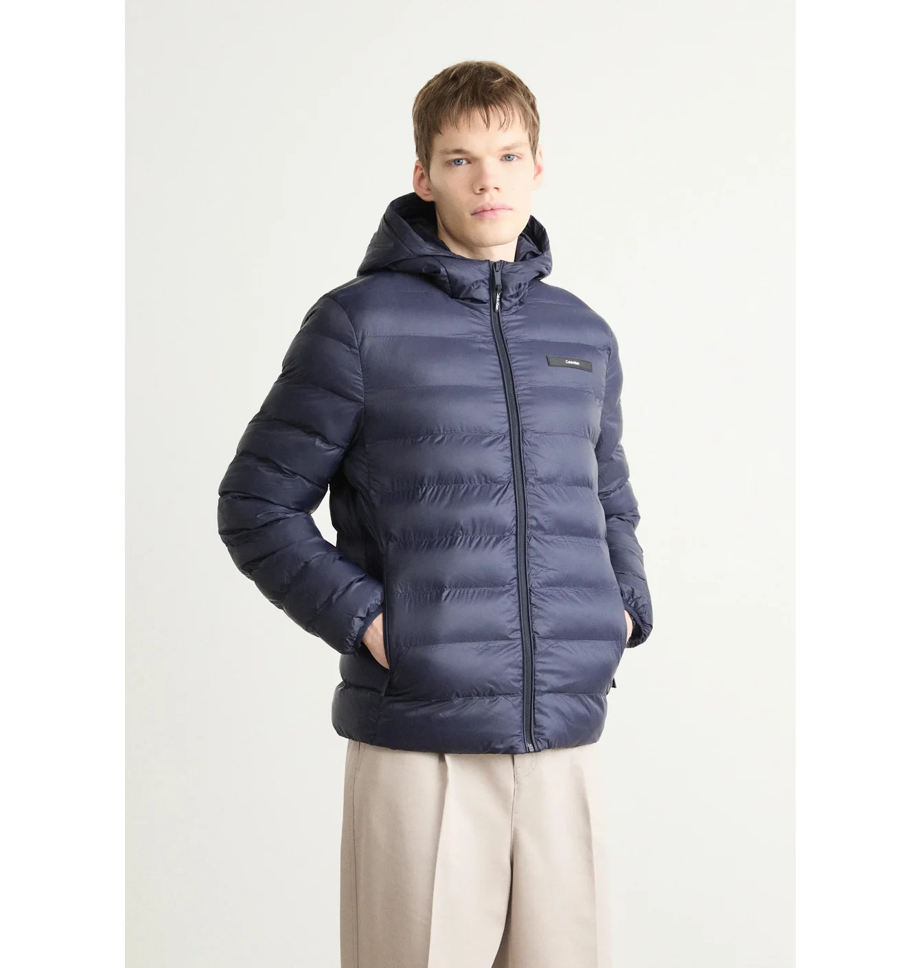 Куртка чоловіча Calvin Klein Recycled Hooded Blue 6CA22T0A4-K11