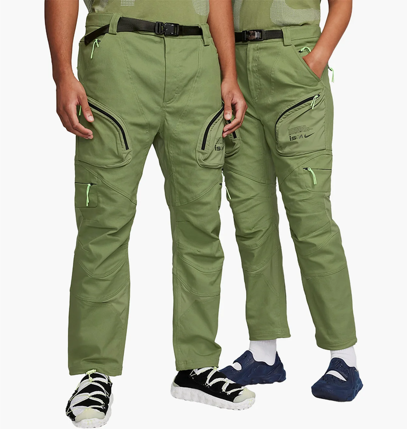 Штани унісекс Nike Ispa Pants 2.0 Green FB2712-334