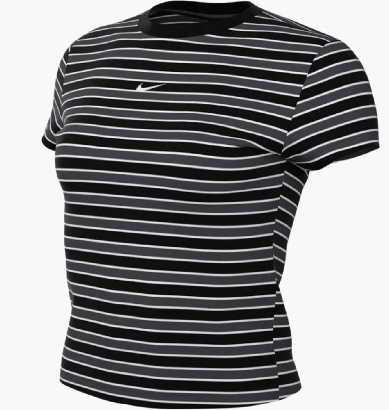 Футболка жіноча Nike Chill Knit Tee Pnx Black/Grey HF9524-010