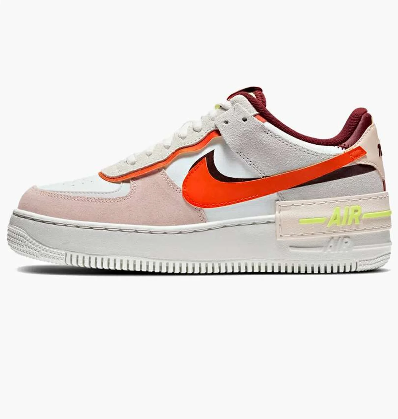 Кросівки жіночі Nike Air Force 1 Shadow Surfaces In Team White/Pink CU8591-600