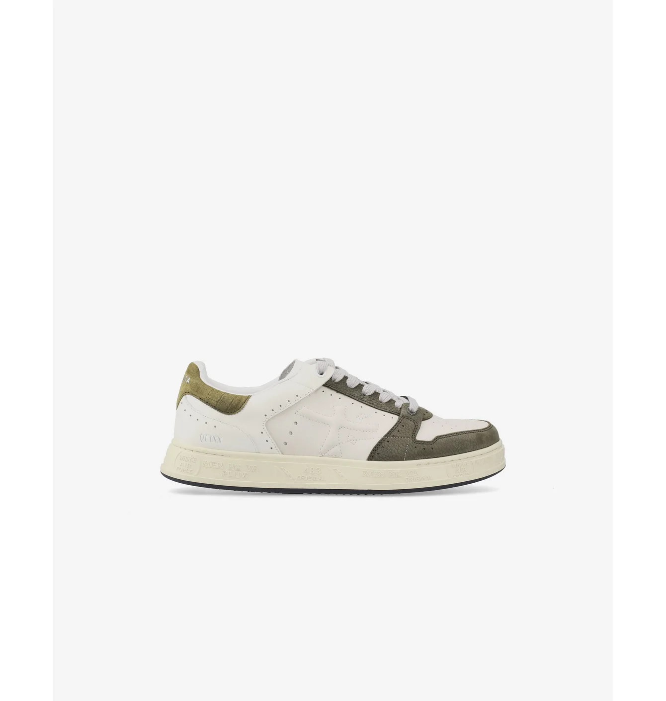 Кросівки чоловічі Premiata Quinn Var.7098 Beige/Olive QUINN-7637