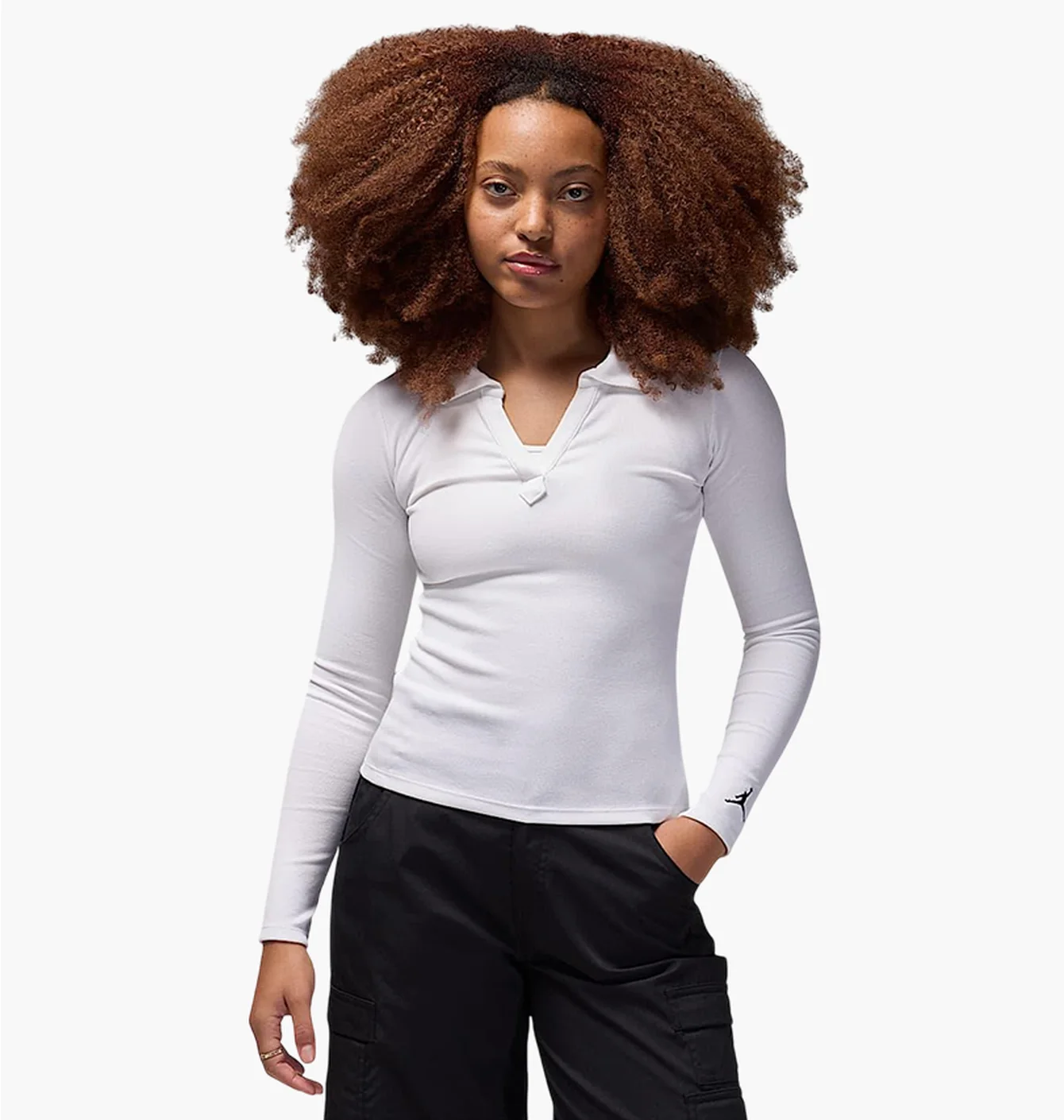 Кофта жіноча Air Jordan Long-Sleeve Knit Top White FV7191-100
