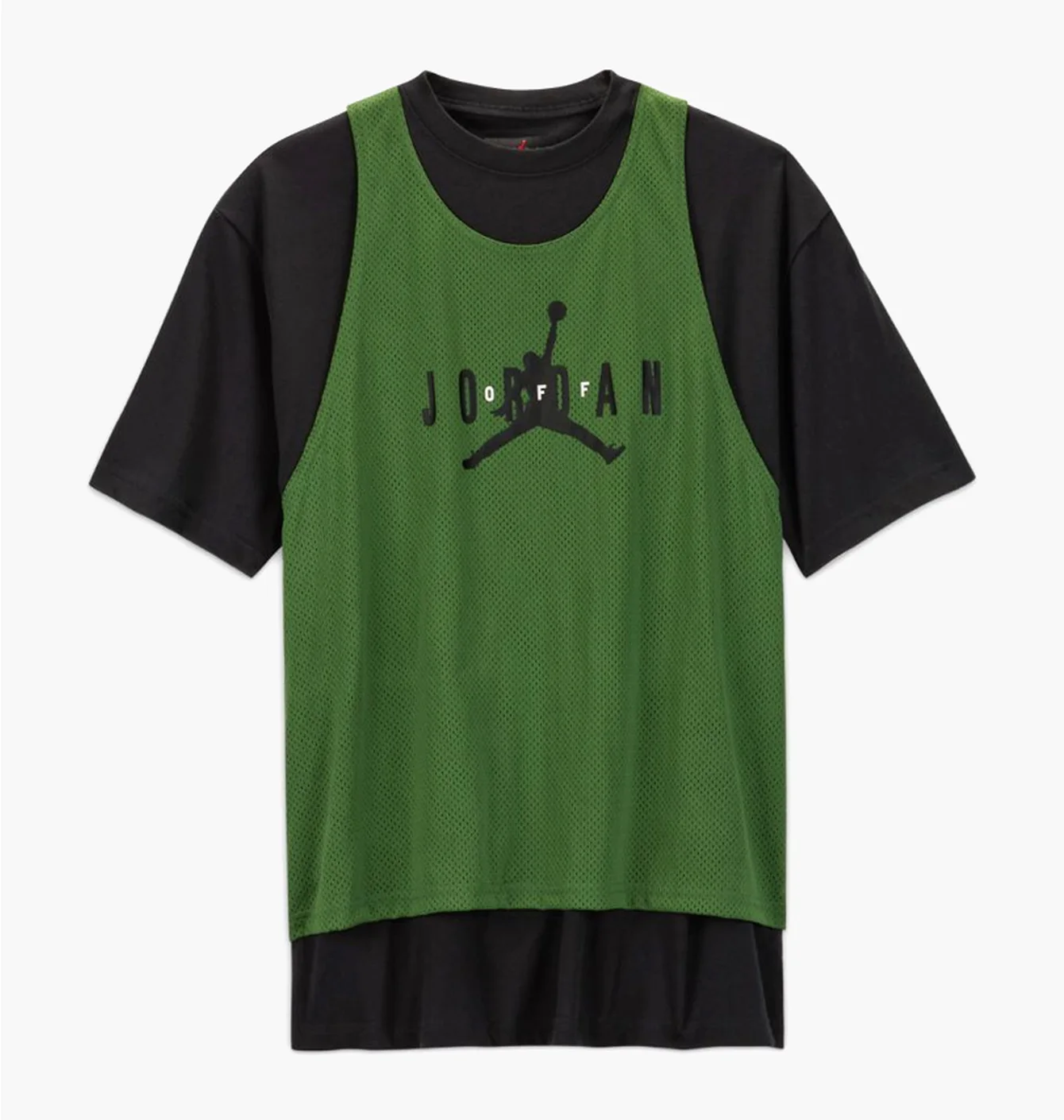 Футболка чоловіча Nike X Off-White Shirt Green/Black Cv3518-361