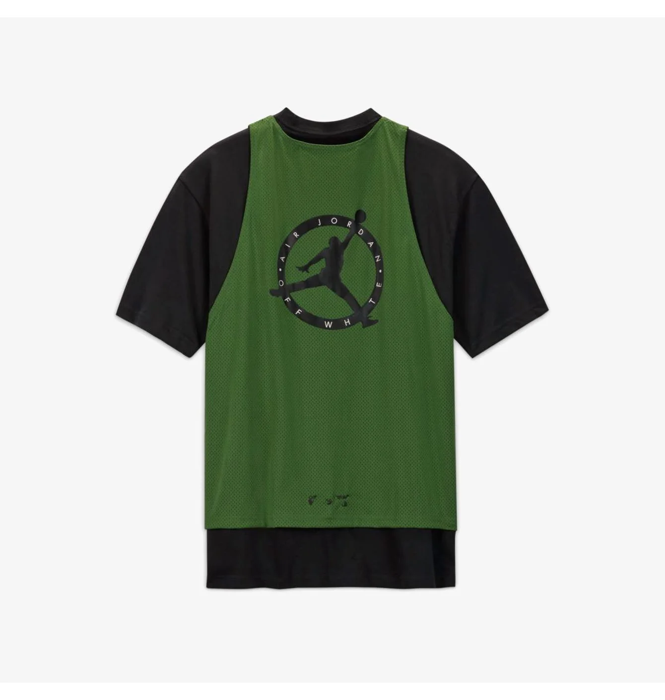 Футболка чоловіча Nike X Off-White Shirt Green/Black Cv3518-361