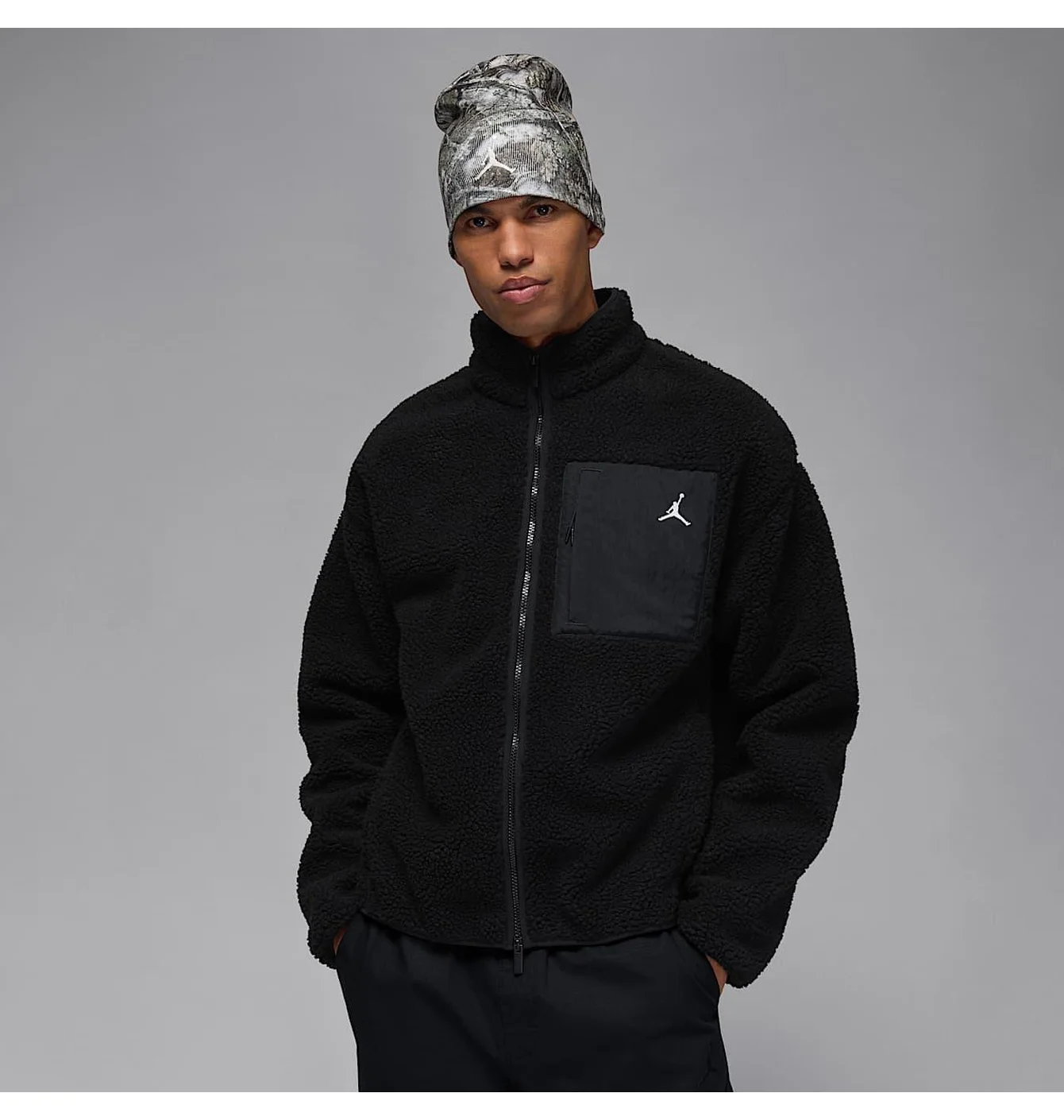 Кофта чоловіча Nike Flt Mtnside Sherpa Black HV0778-010
