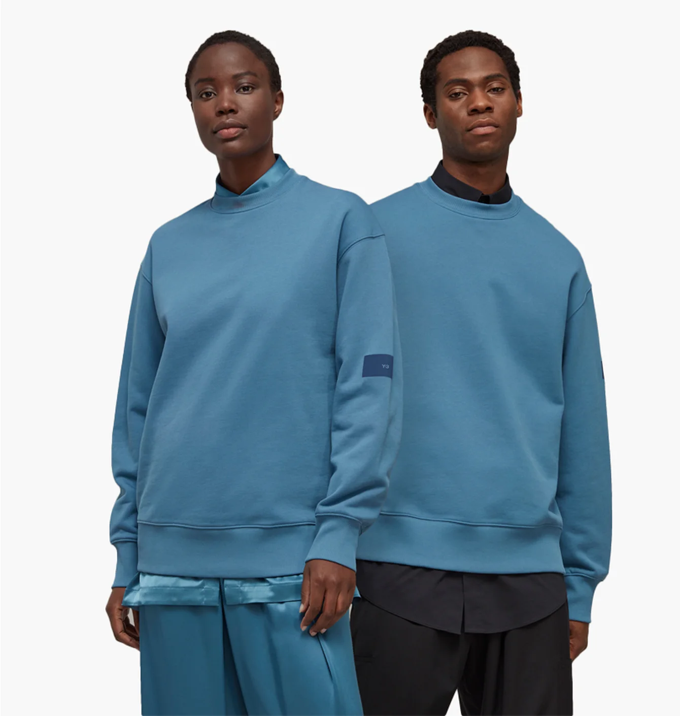 Світшот унісекс Adidas Y-3 Organic Cotton Terry Crew Sweater Blue IB4799