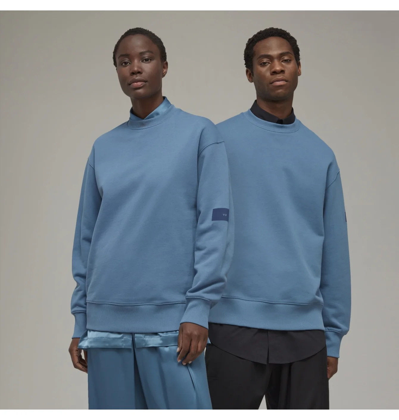 Світшот унісекс Adidas Y-3 Organic Cotton Terry Crew Sweater Blue IB4799