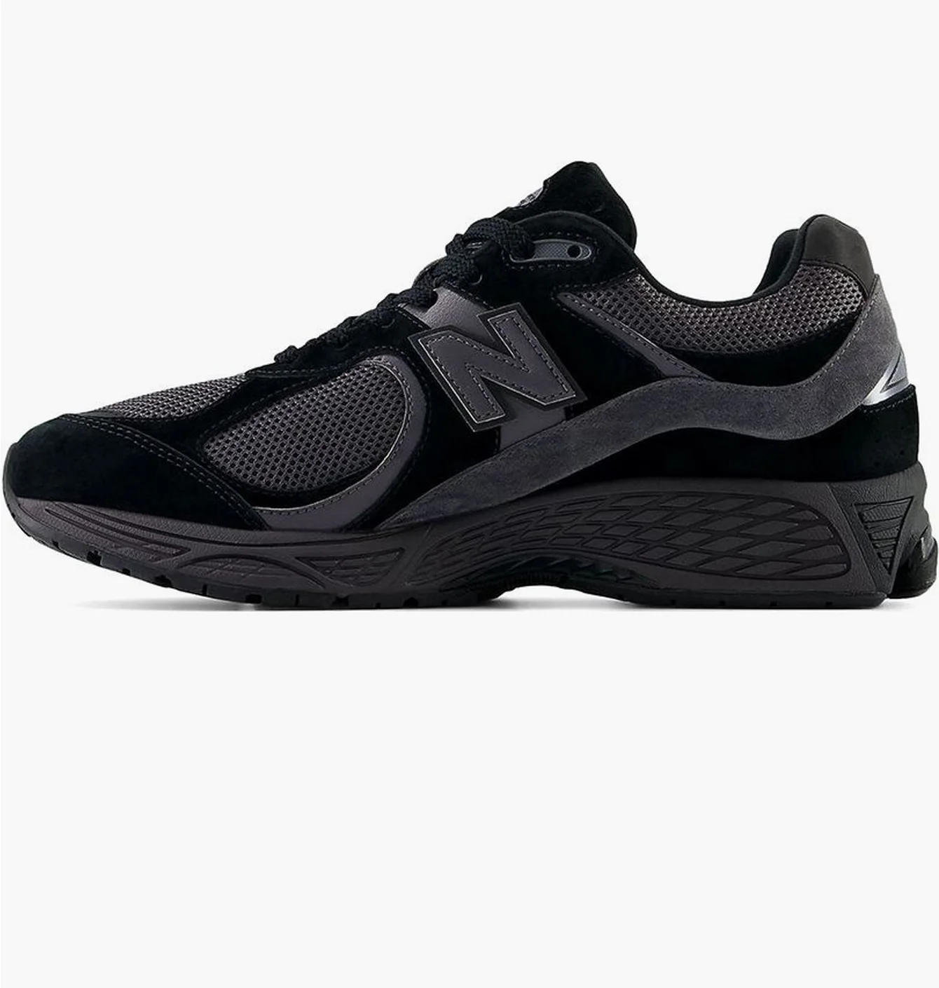 Кросівки чоловічі New Balance 2002R Black/Grey M2002RBL