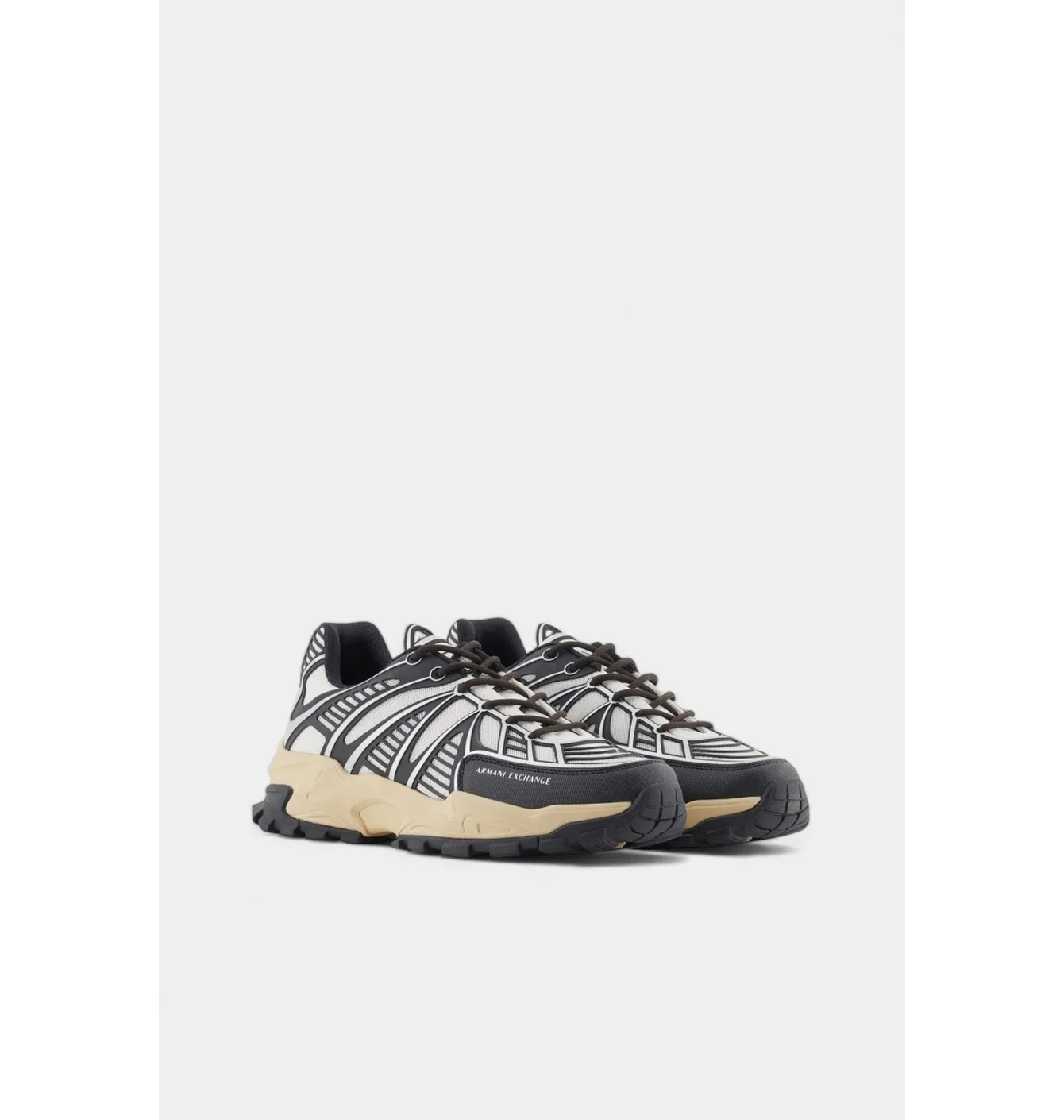 Кросівки чоловічі Armani Exchange Sneakers Grey XUX238-XV907-U313