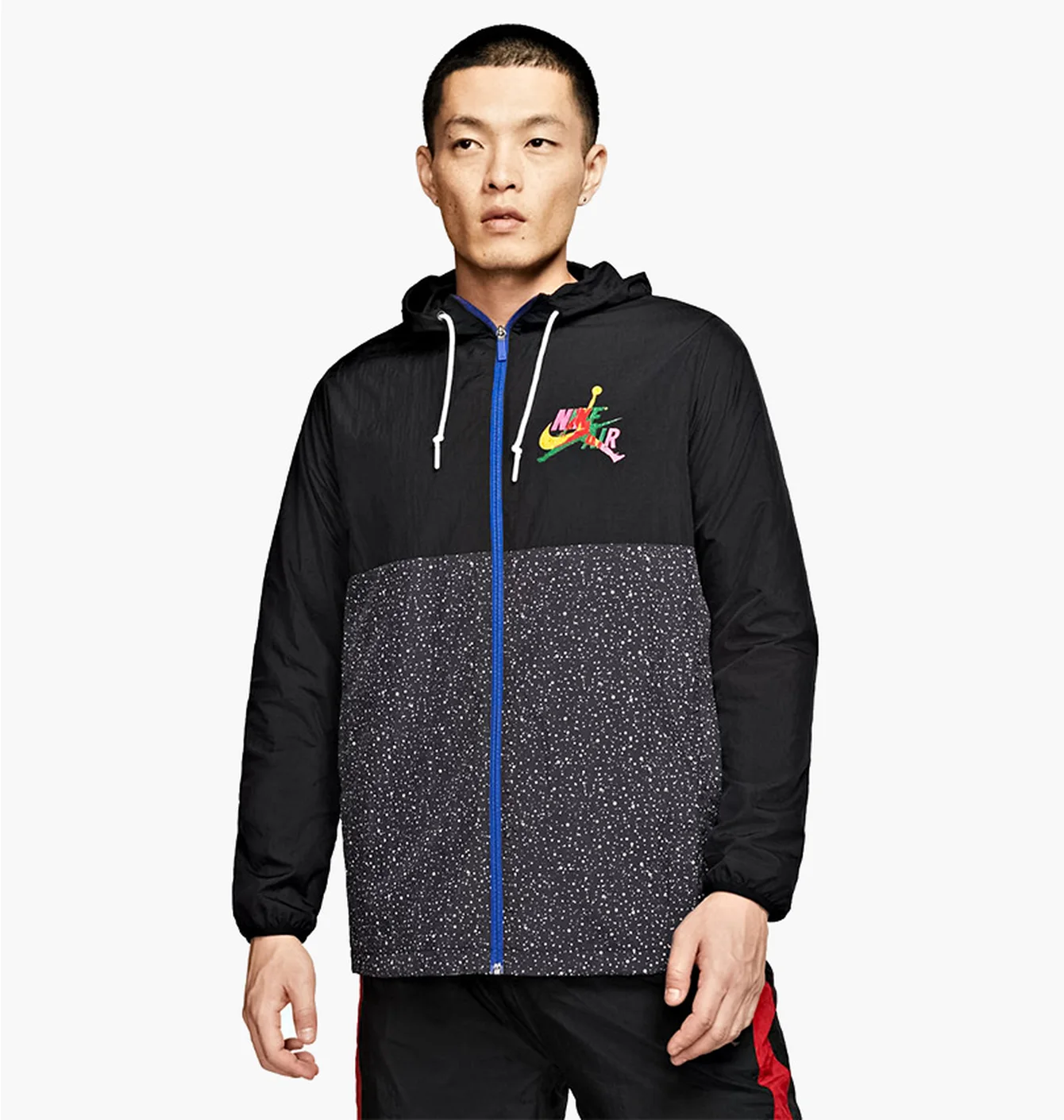 Вітровка чоловіча Air Jordan Classic Windwear Jacket Grey/Black CT9368-011