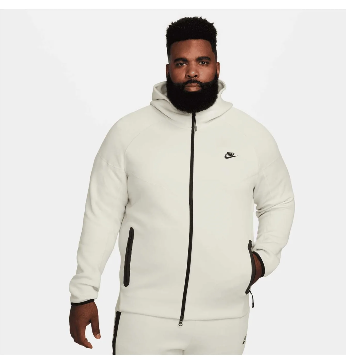 Толстовка чоловіча Nike Sportswear Tech Fleece Beige FB7921-020
