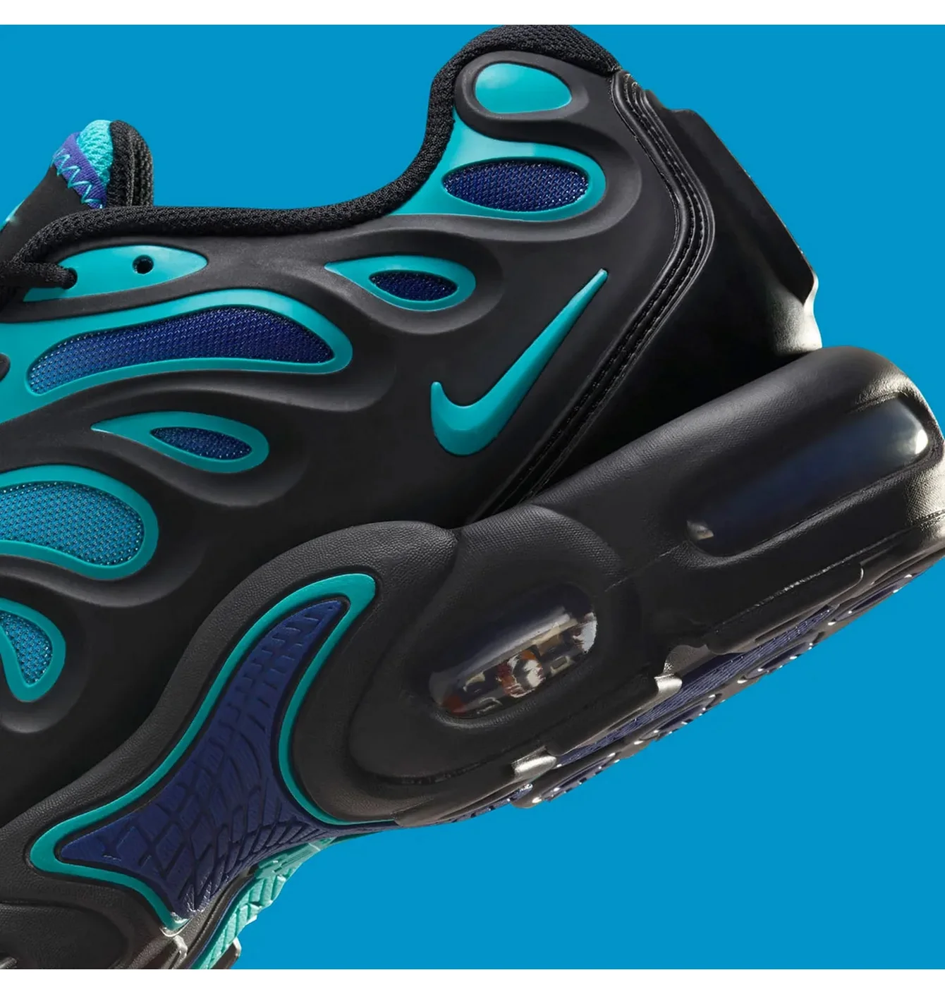 Кросівки чоловічі Nike Air Max Plus Drift Black/Turquoise FD4290-011