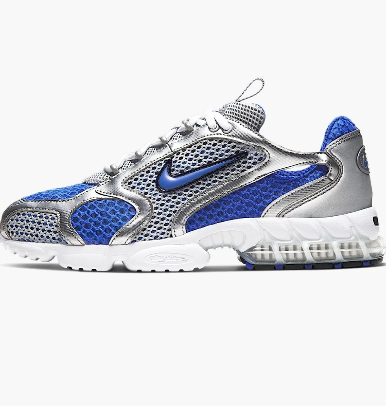 Кросівки чоловічі Nike Air Zoom Spiridon Cage 2 Blue/Metallic CJ1288-002
