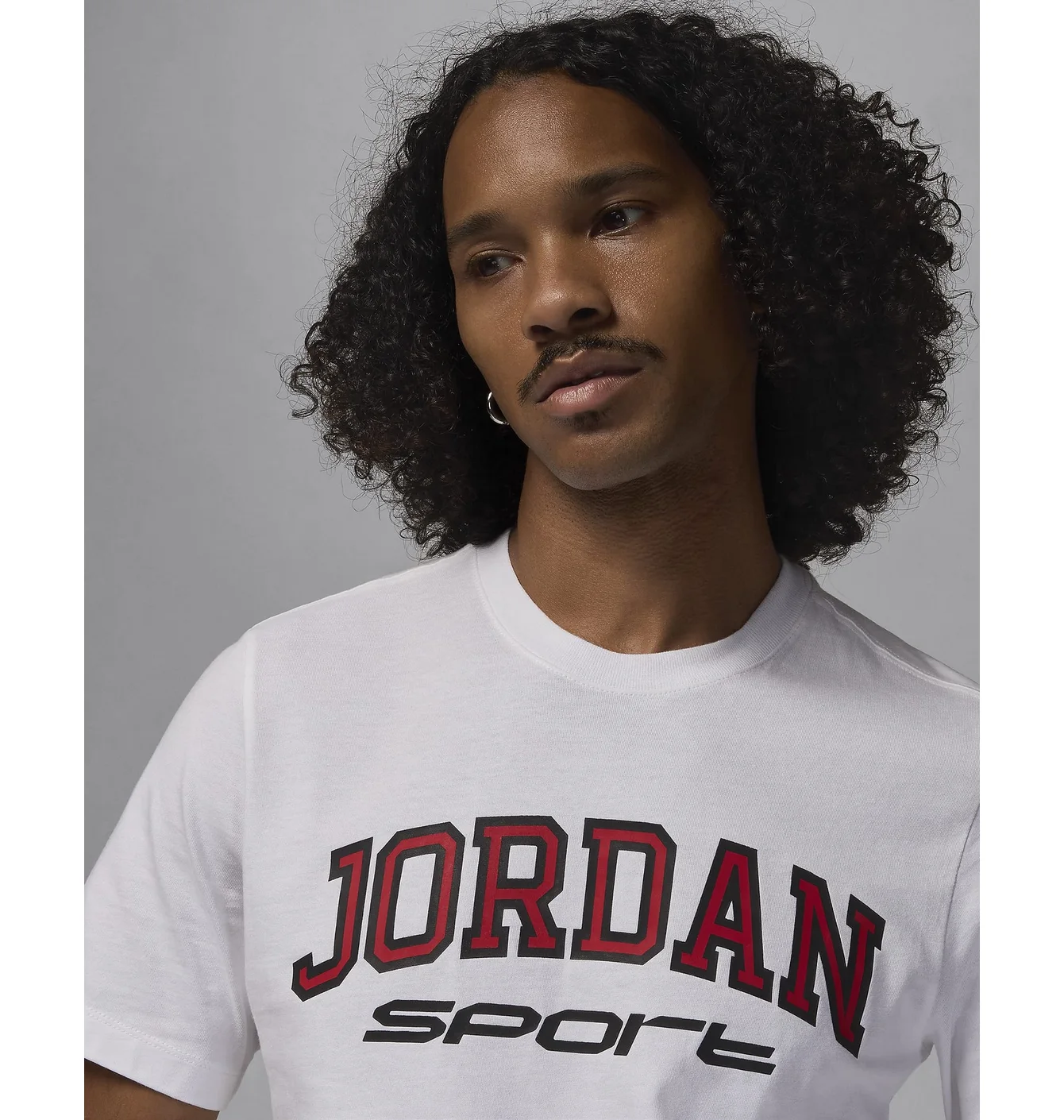 Футболка чоловіча Air Jordan Sport Dri-Fit T-Shirt White FZ1985-100