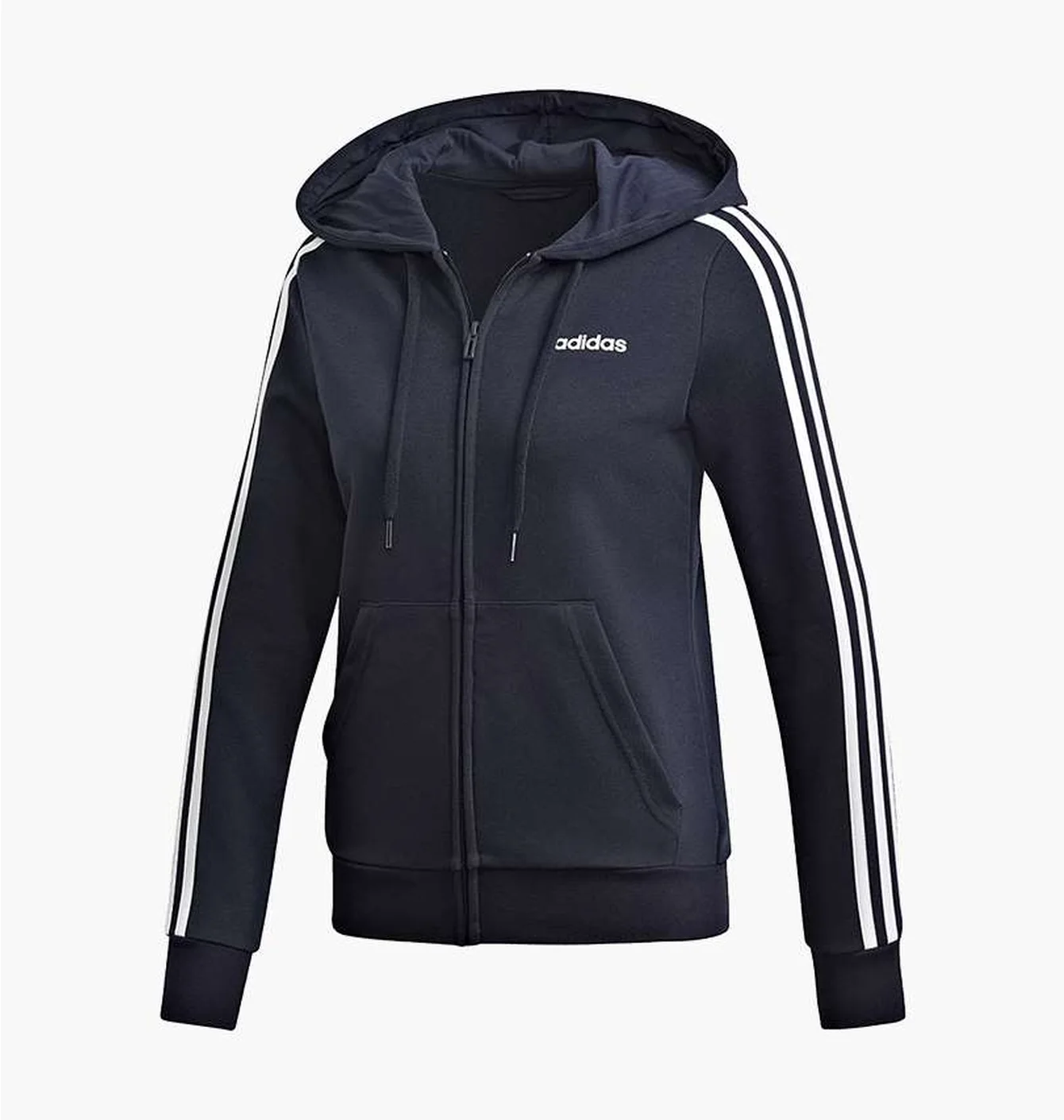 Толстовка жіноча Adidas Essentials 3-Stripes Black DU0656