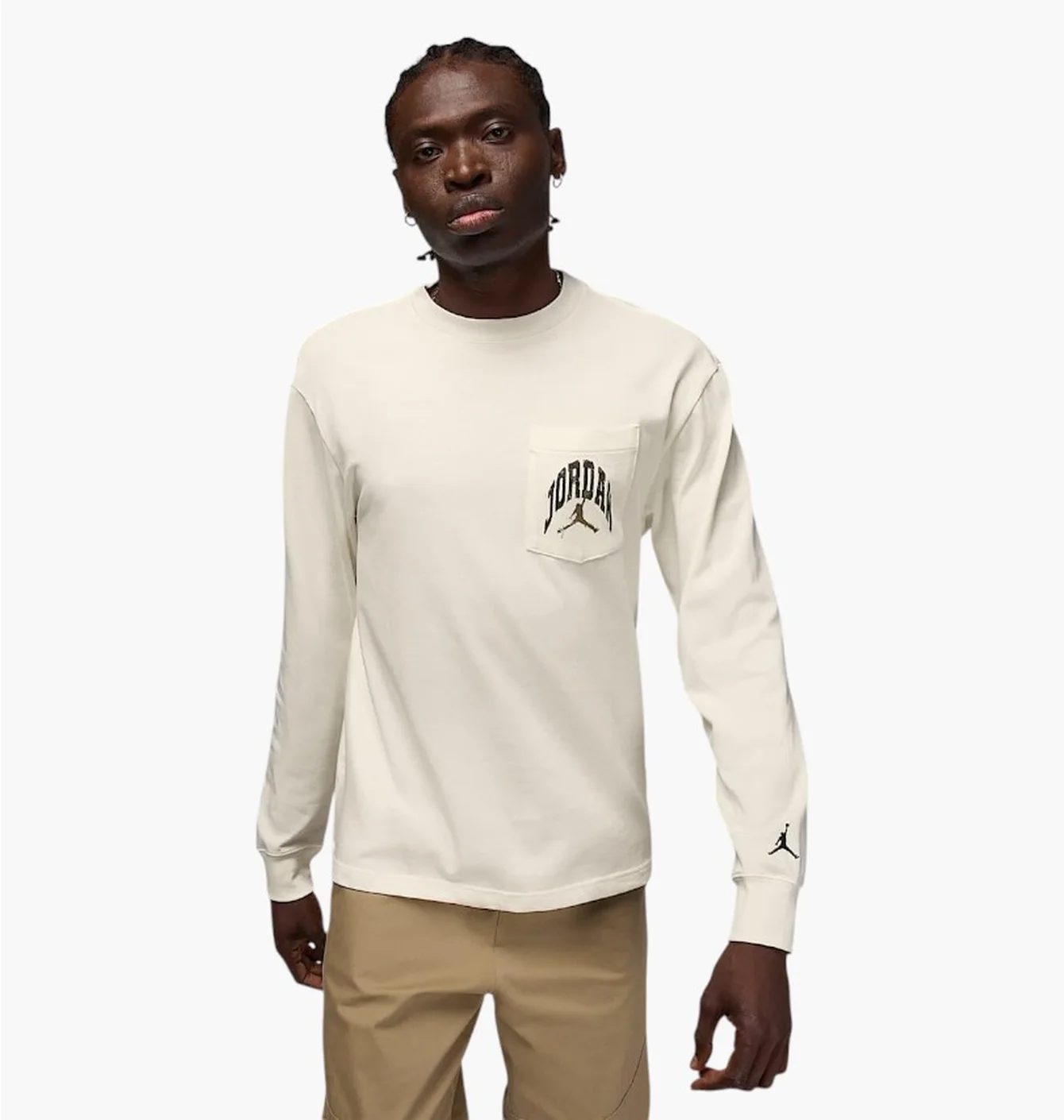Лонгслів чоловічий Air Jordan Brooklyn White HV4567-133