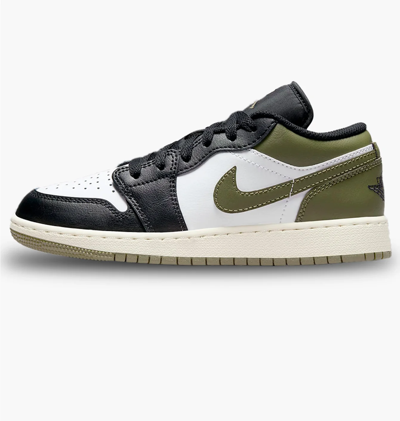 Кросівки дитячі air Jordan Low (Gs) Olive/Black 553560-092