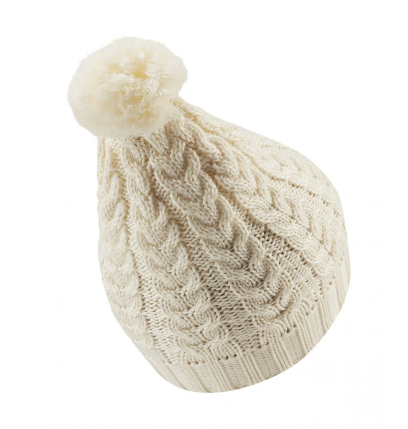 Шапка жіноча Nike W Nsw Knit Pom Beanie White CI3650-110