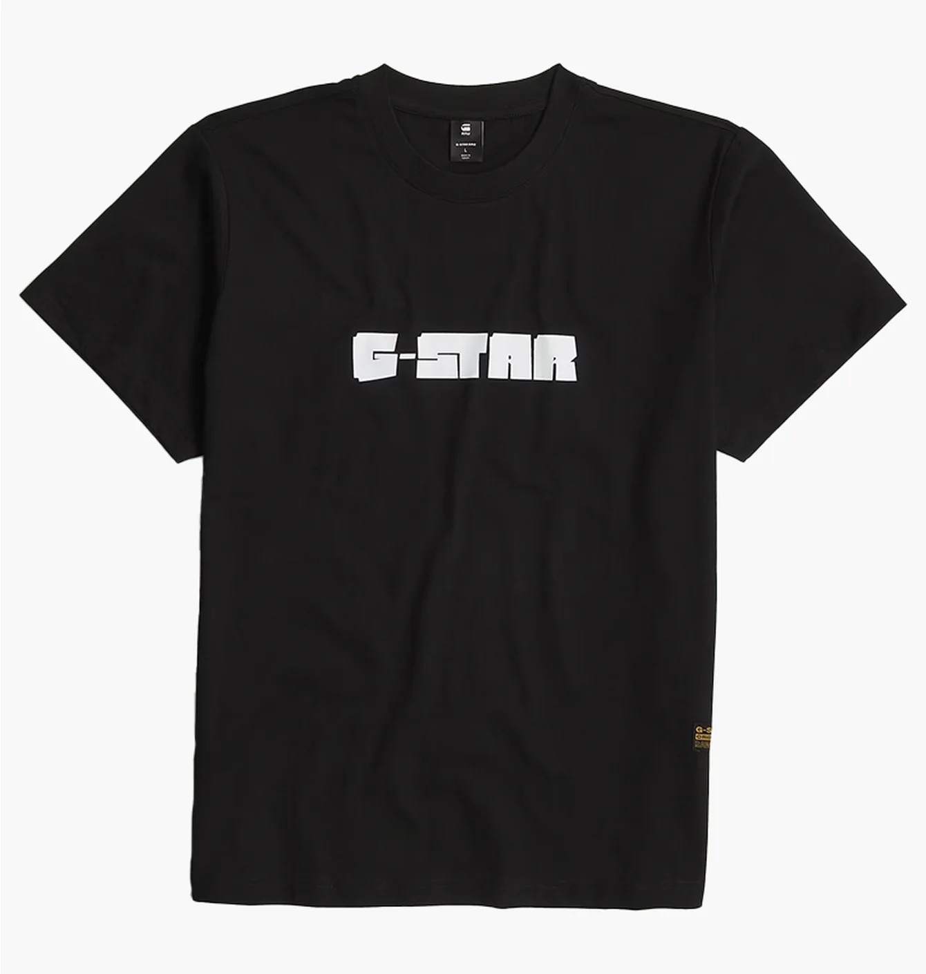 Футболка чоловіча G-Star Script Ts Dk Black D25682-C336