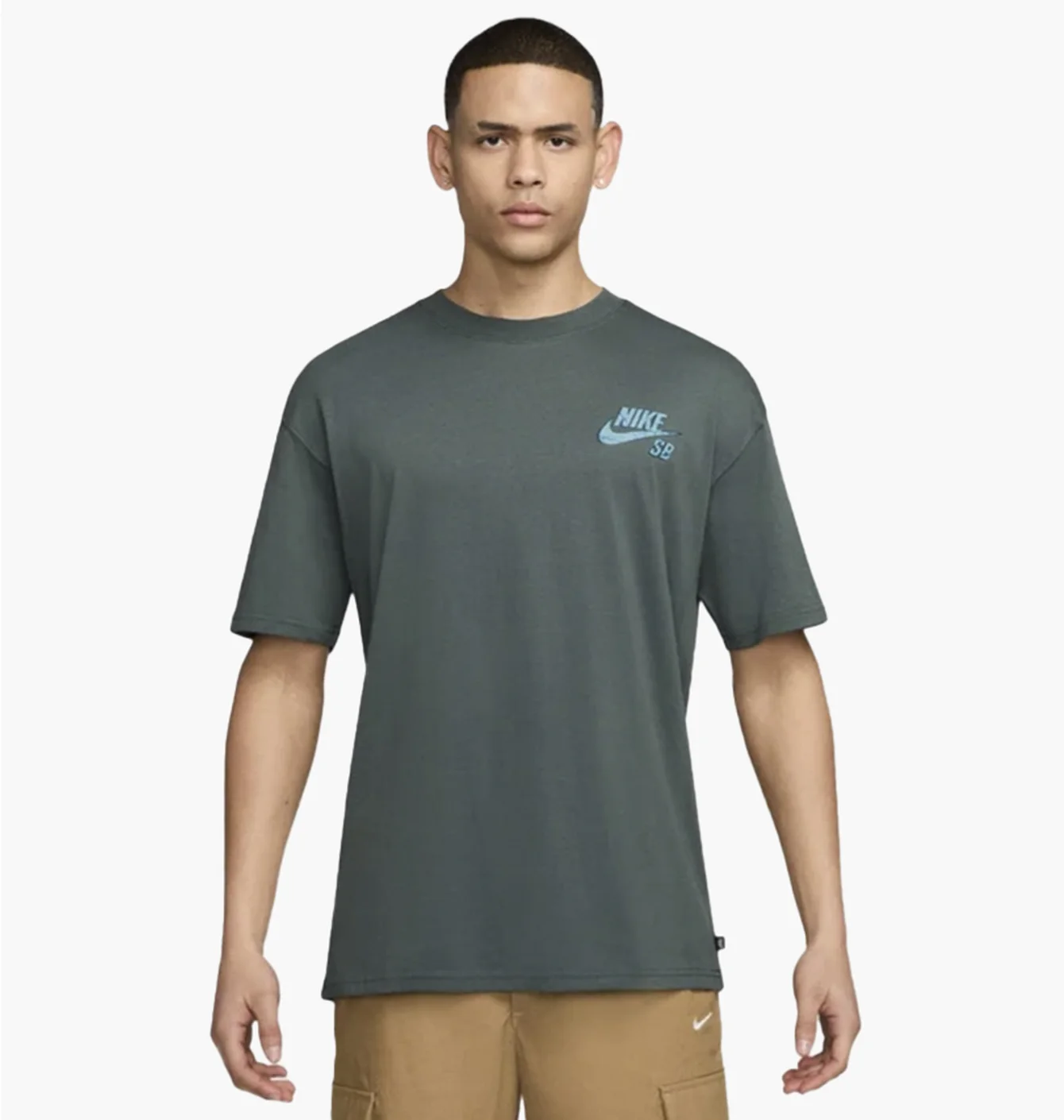 Футболка чоловіча Nike Sb T-Shirt Green FZ6710-338