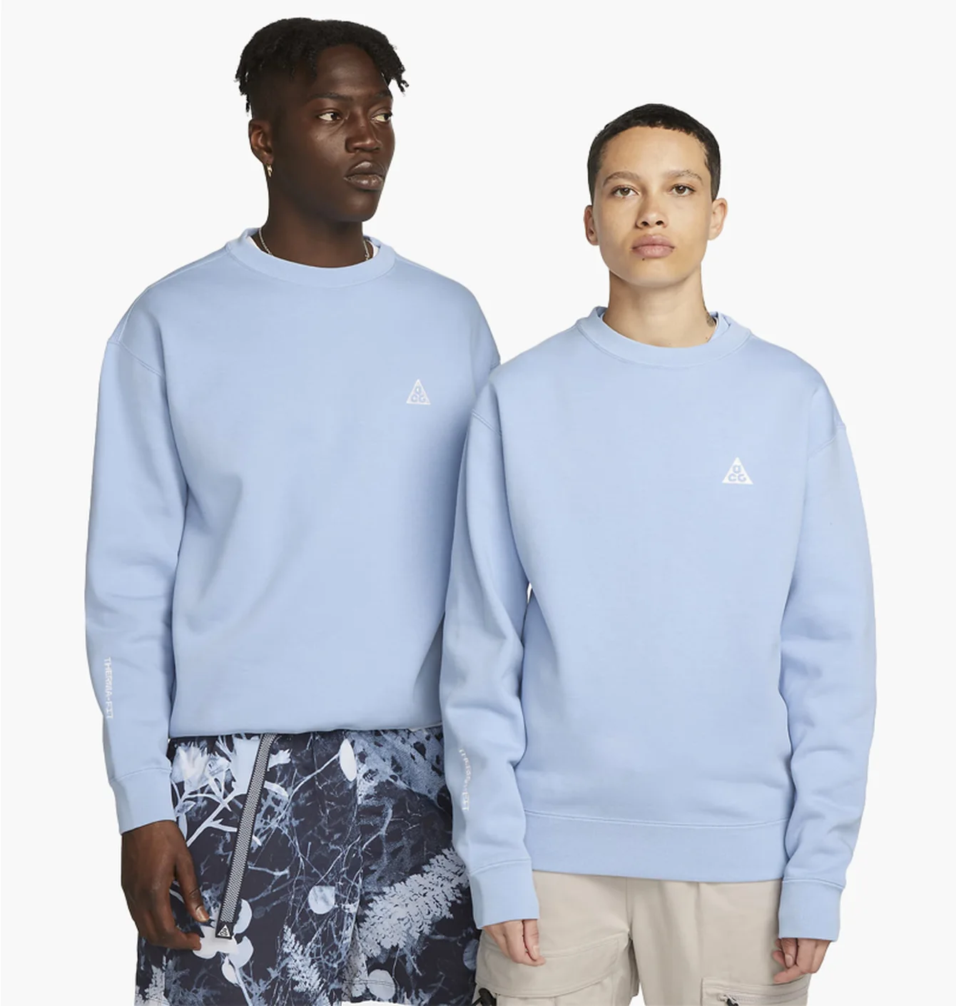 Світшот унісекс Nike Acg Therma-Fit Fleece Crew Light Blue DX9611-479