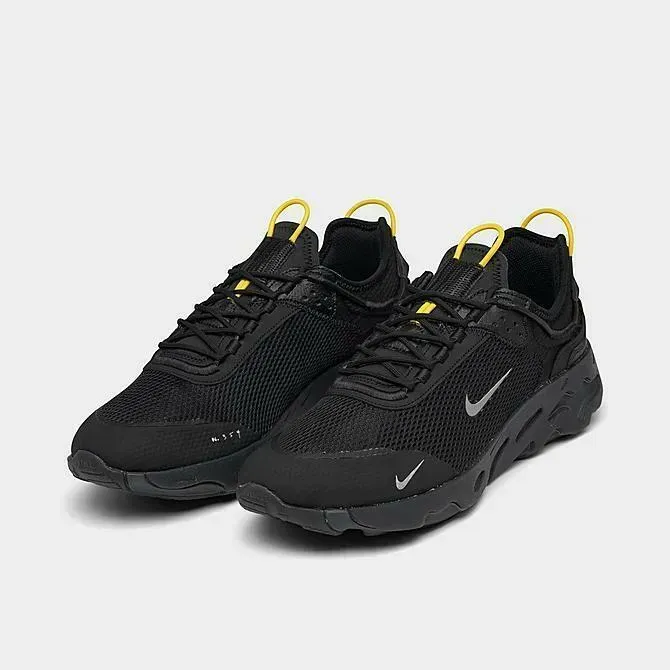 Кросівки чоловічі Nike React Live 'Black Yellow Strike' (DO6707-001)