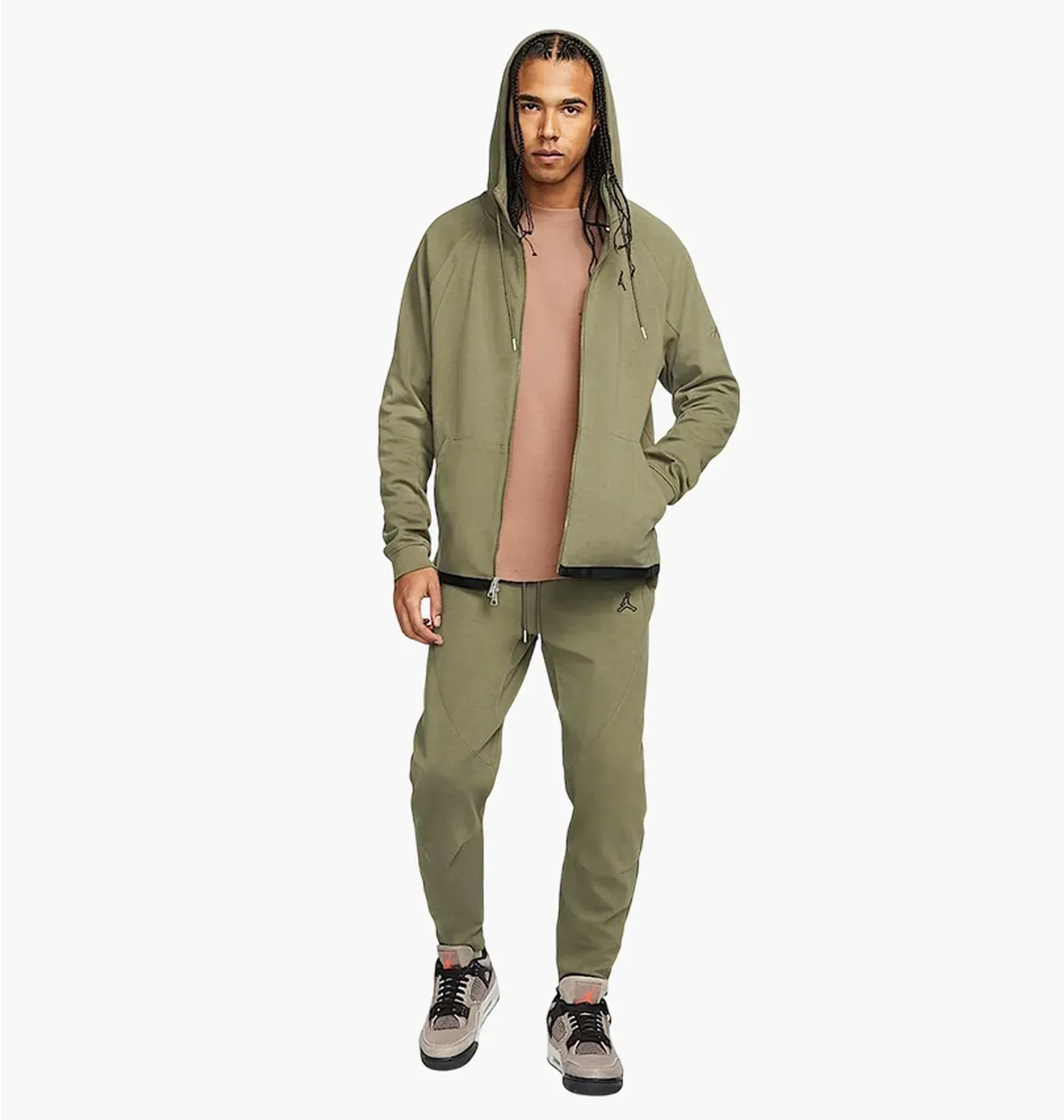 Спортивний костюм чоловічий Jordan M J Ess Warmup Olive (DJ0886-222__DJ0881-222)