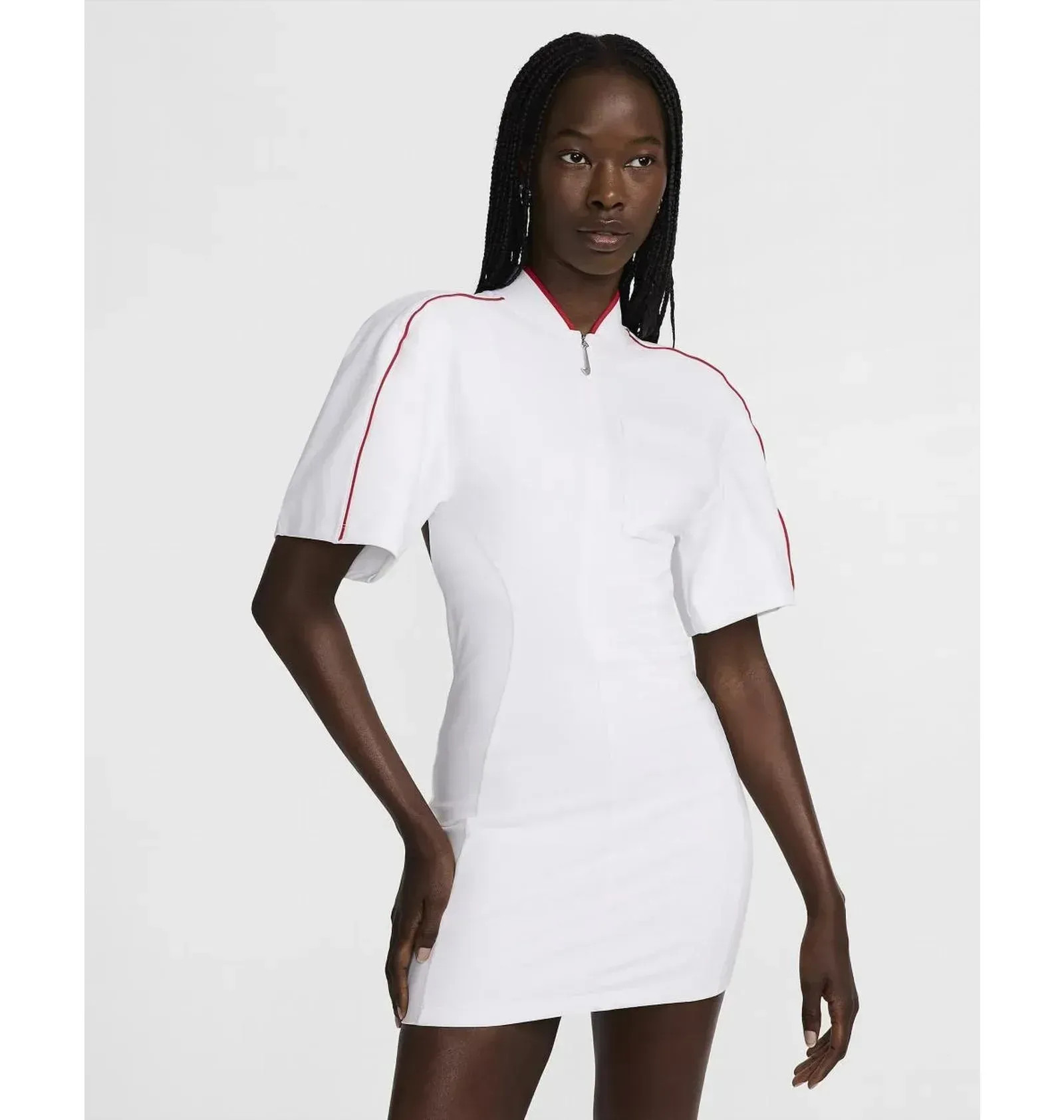 Футболка жіноча Nike X Jacquemus Dress White (FV5682-100)