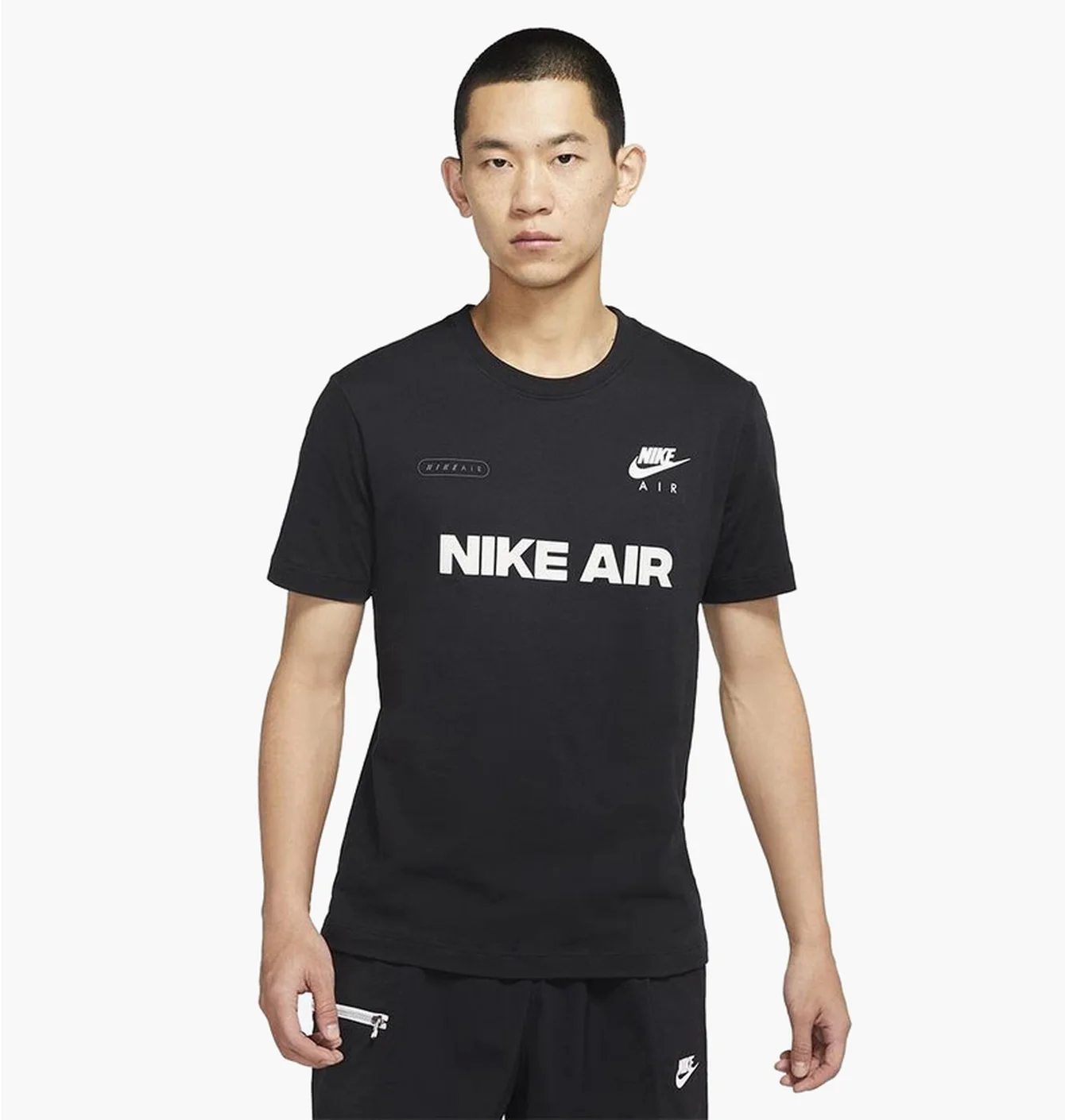 Футболка чоловіча Nike Nsw Air Tee Black DM6337-010