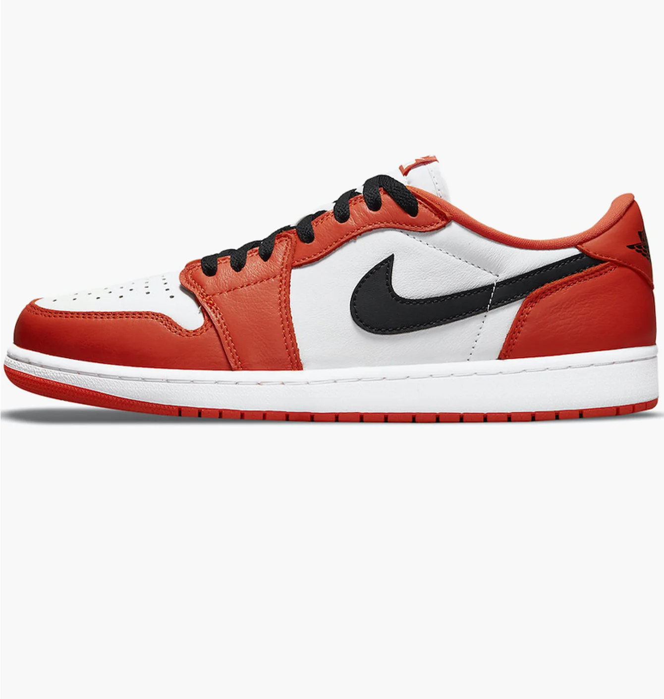 Кросівки чоловічі Air Jordan 1 Low Og White/Red CZ0790-801