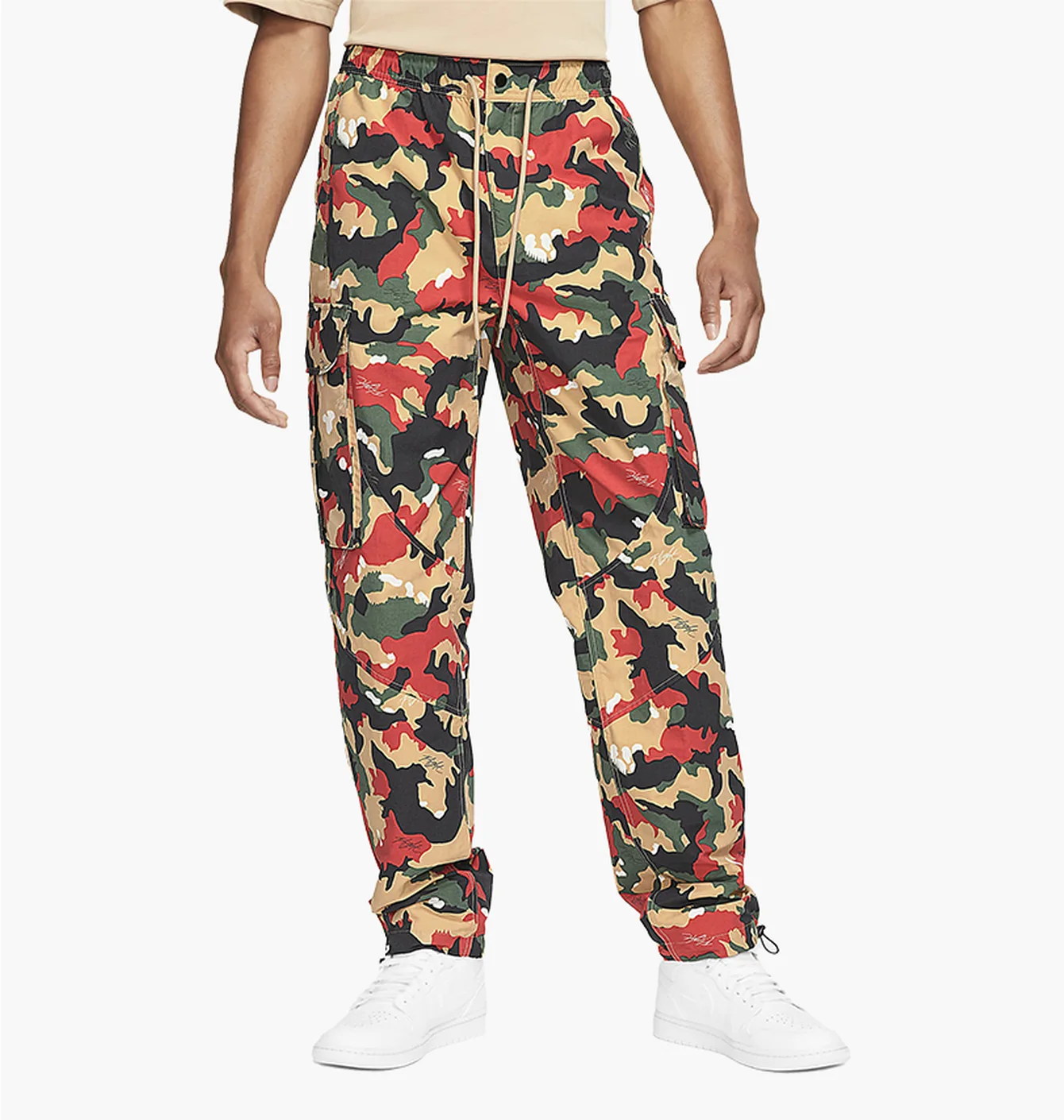 Штани чоловічі Air Jordan Flight Heritage Camo/Multi DC7450-246