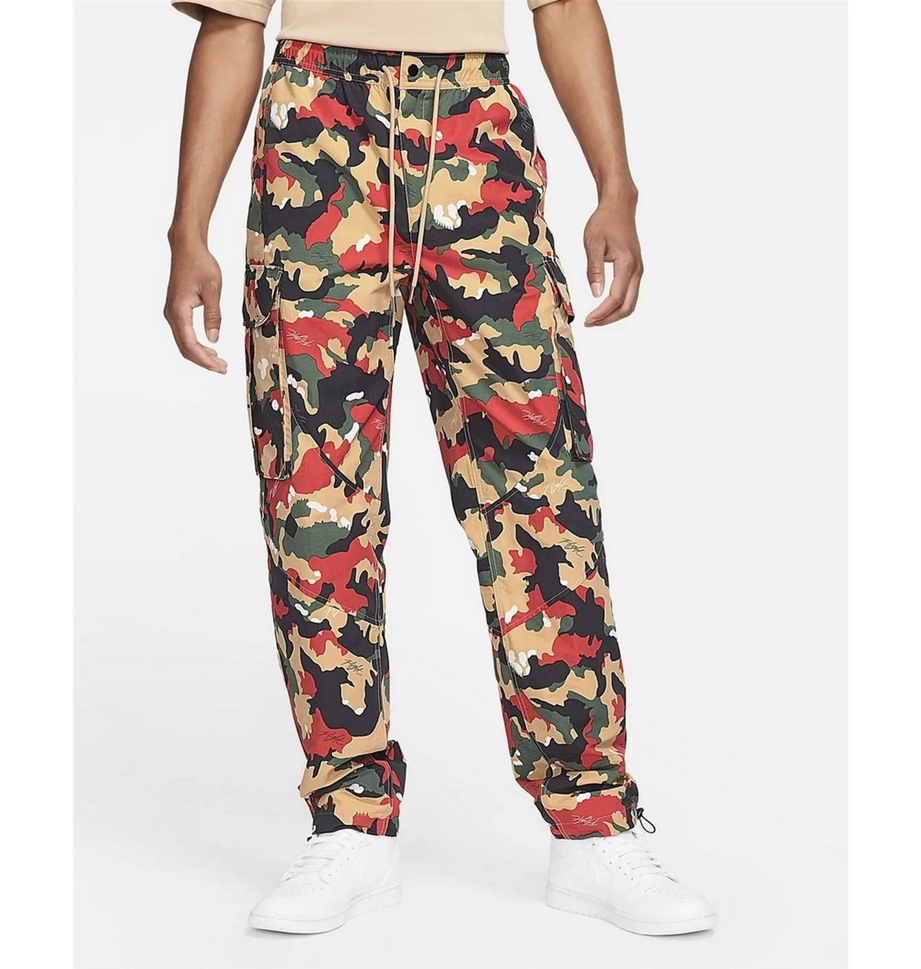 Штани чоловічі Air Jordan Flight Heritage Camo/Multi DC7450-246