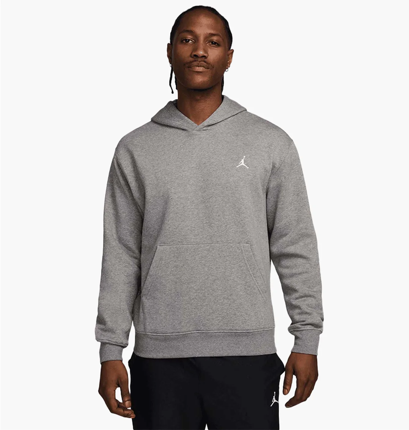 Худі чоловіче Nike Brooklyn Fleece Grey FV7281-091