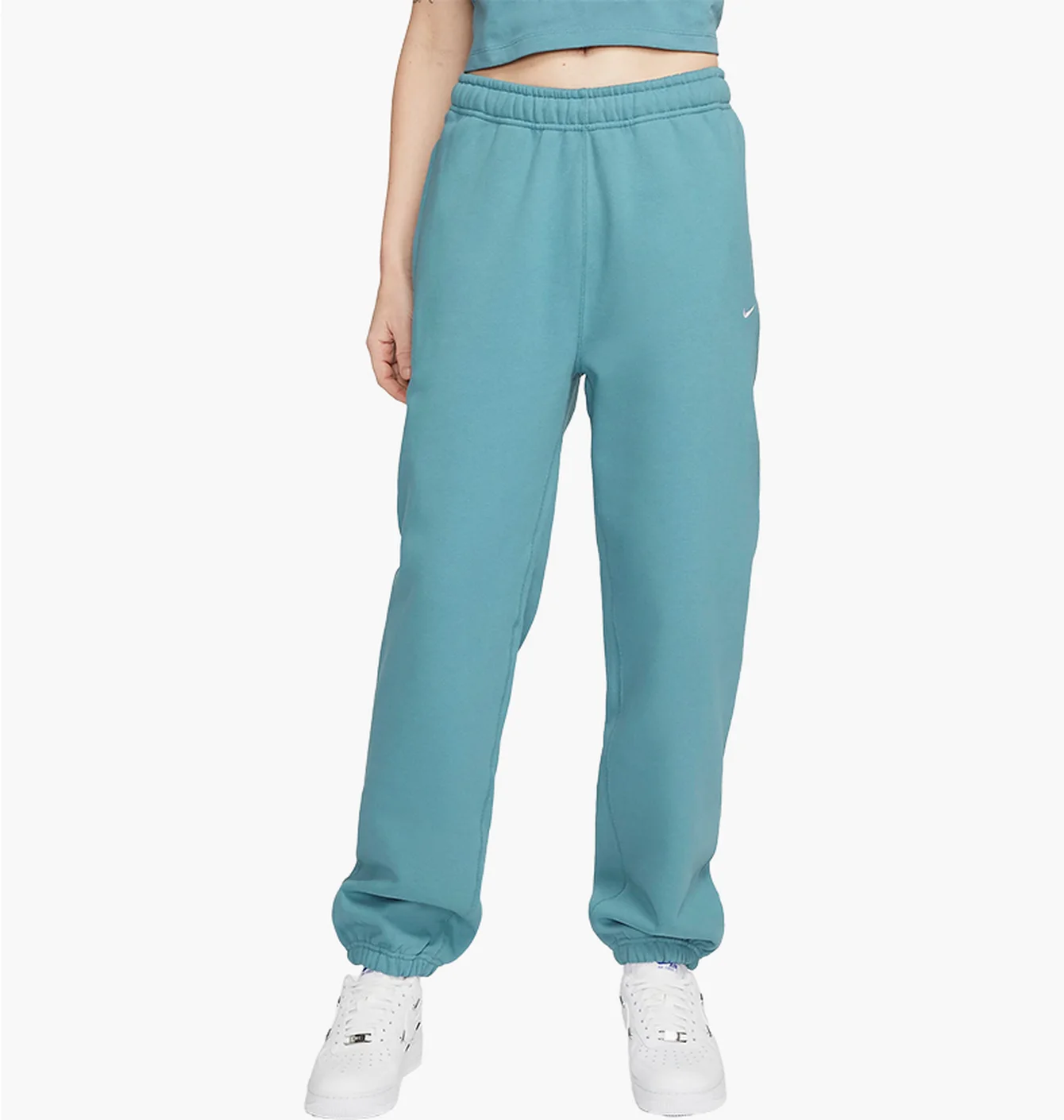 Штани жіночі Nike Solo Swoosh Light Blue CW5565-440