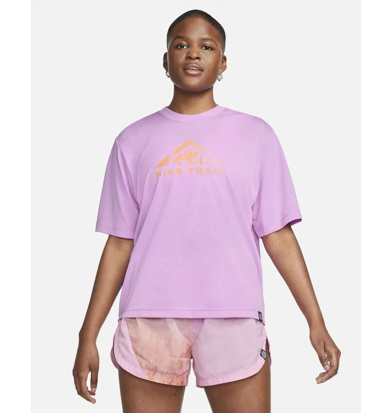 Футболка жіноча Nike Dri-Fit Trail WomenS Short Sleeve Tee Pink DX7896-532