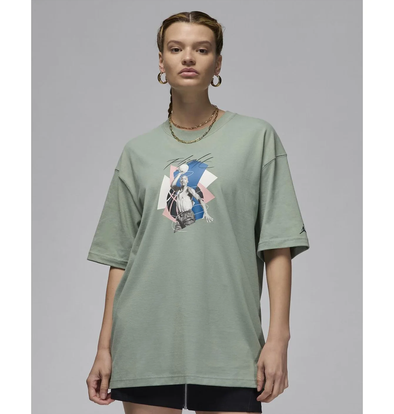 Футболка жіноча Air Jordan T-Shirt Oversize Green FN5708-304