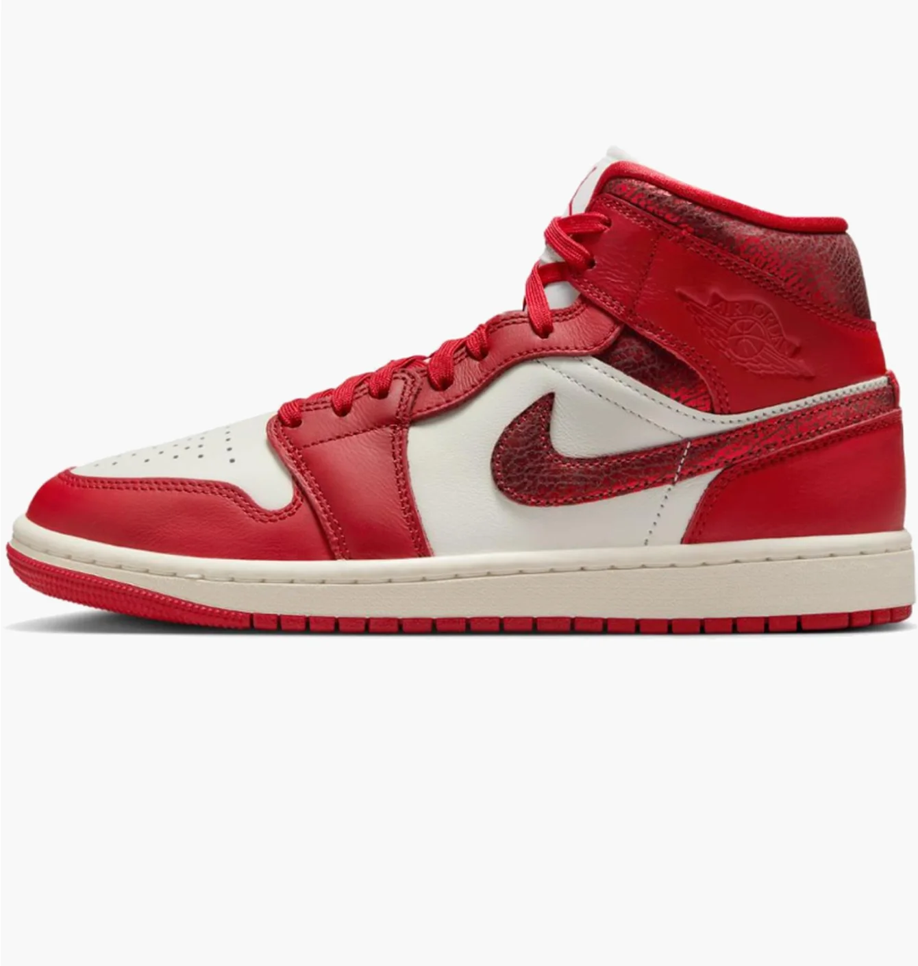 Кросівки жіночі Air Jordan 1 Mid Se Red/White HJ9337-106